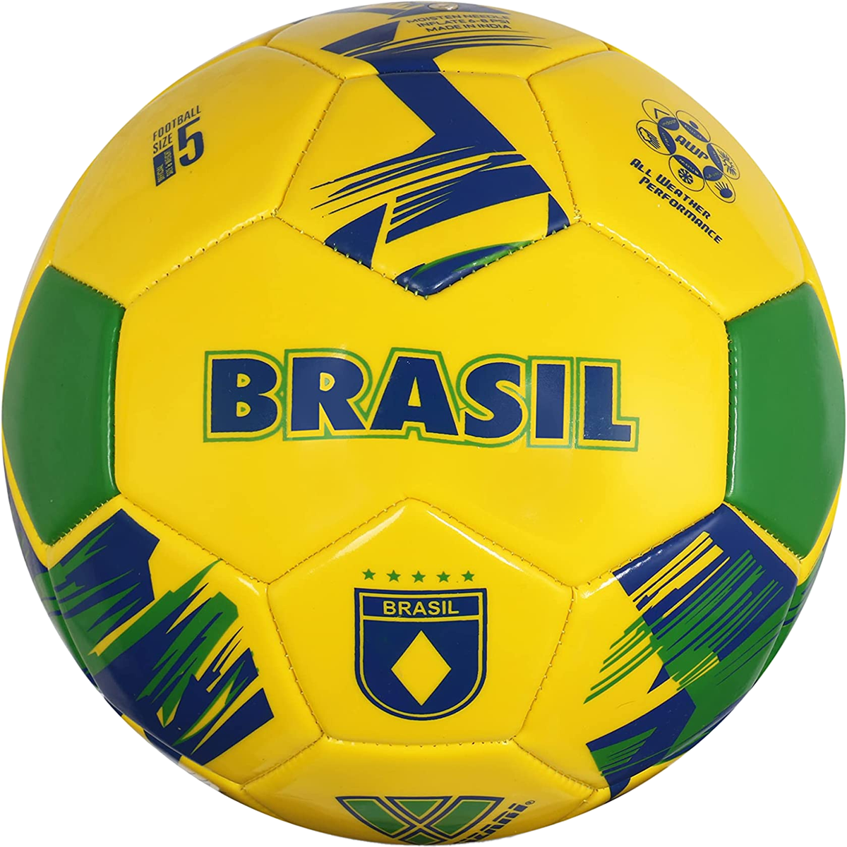 Brazil Mini Soccer Ball - Official Size & Design for Kids Training, Games & Collectibles - Perfect for Indoor, Outdoor & Travel Use