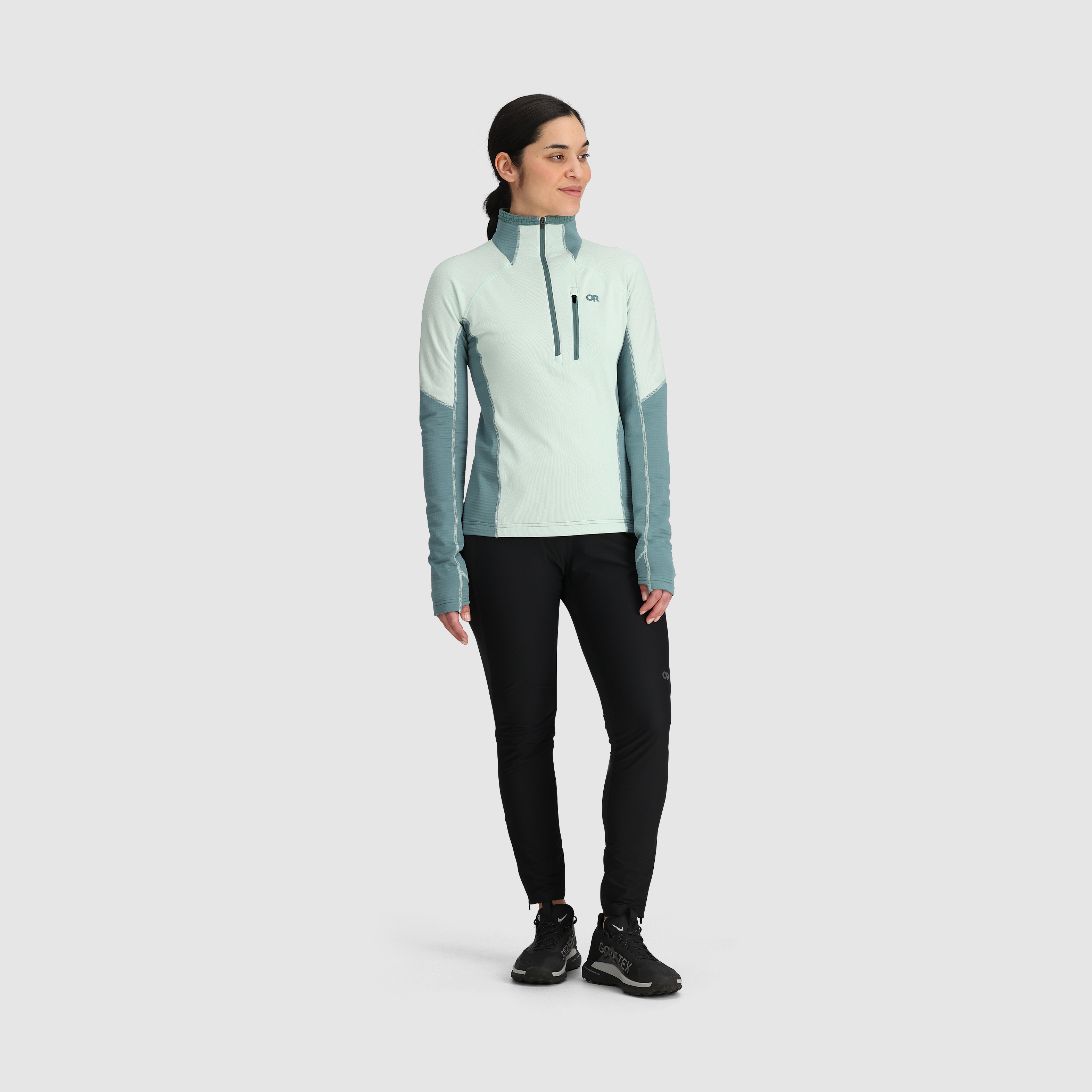 Women's Deviator Fleece Half Zip Pullover - Soft & Warm Winter Layering Top for Hiking, Camping & Outdoor Activities