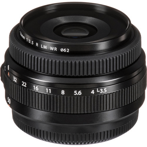 FUJIFILM GF 50mm f/3.5 R LM WR GFX Lens - Premium Medium Format Prime Lens for Portraits & Landscapes | Perfect for Professional Photography, Travel & Studio Work