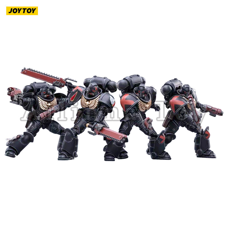 JOYTOY 1/18 Scale Warhammer Blood Angels Action Figure Set (4PCS) - Perfect for Warhammer 40K Collectors, Tabletop Gaming & Display