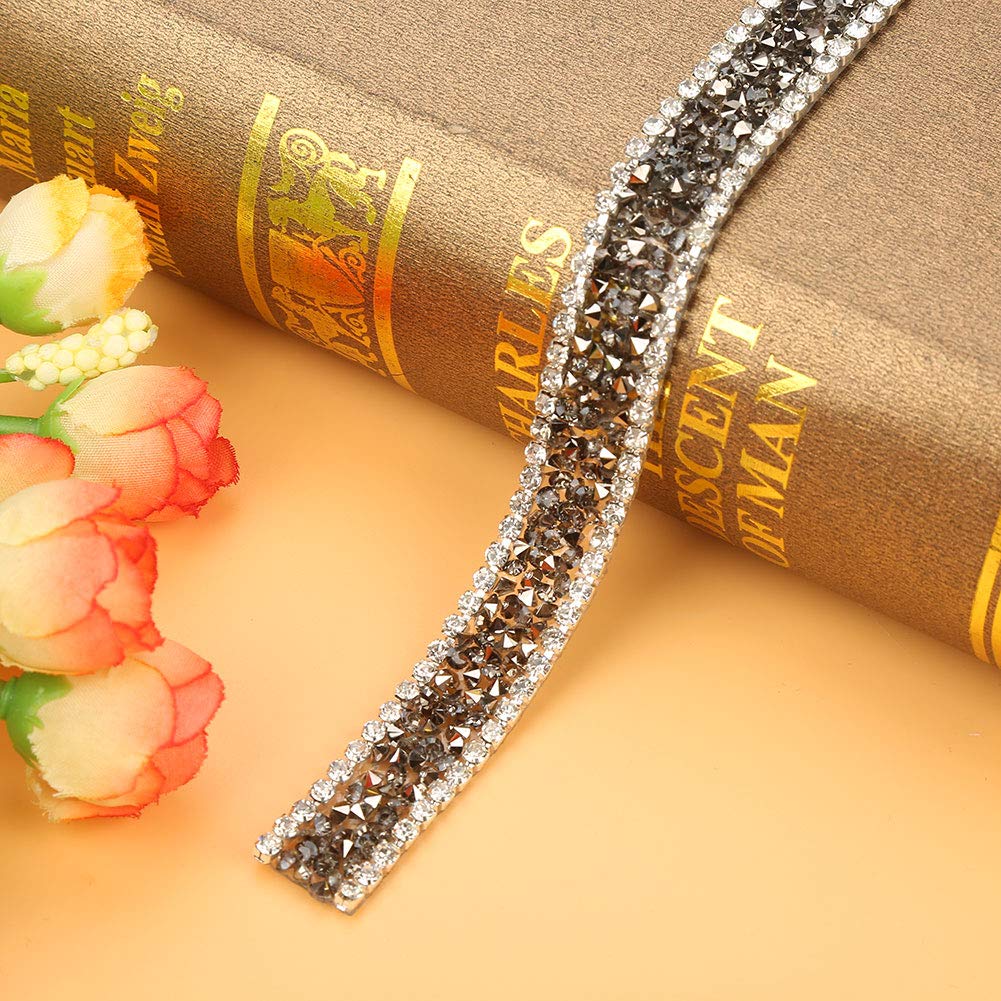 Sparkling Crystal Rhinestone Ribbon - 15mm Wide, 0.6