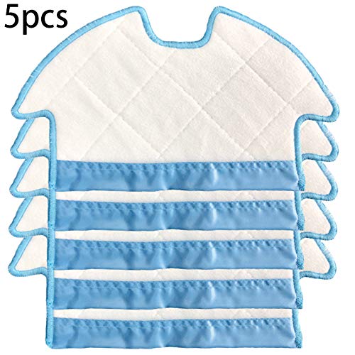 5Pcs Mop Cloth Pads Replacement for Ecovacs Deebot Ozmo 900 Robot Vacuum Cleaner - Washable Microfiber Cleaning Pads for Hardwood Floors & Tile Cleaning