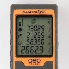 Geo FENNEL GeoDist 50 Laser Distance Measurer - High Precision Digital Measuring Tool for Construction, Home Renovation & DIY Projects