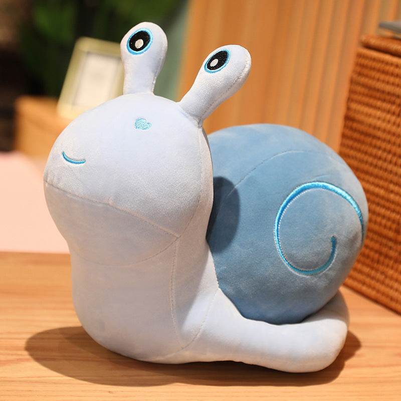 Adorable Kawaii Stuffed Snail Plush Toy - Soft & Cute Snail Plushie for Kids, Girls, Boys - Perfect for Gifts, Bedroom Decor & Cuddling