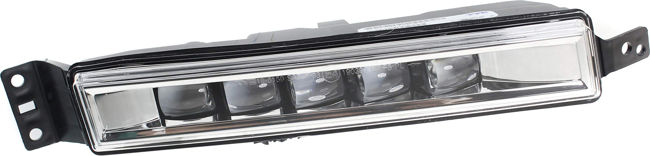 Go-Parts CAPA-Certified Front Fog Lights Assembly for Honda Accord 2014-2017 (Passenger & Driver Side) - Non-Hybrid Models 2016-2017 Coupe/Sedan Replacement - Perfect for Night Driving & Foggy Conditions