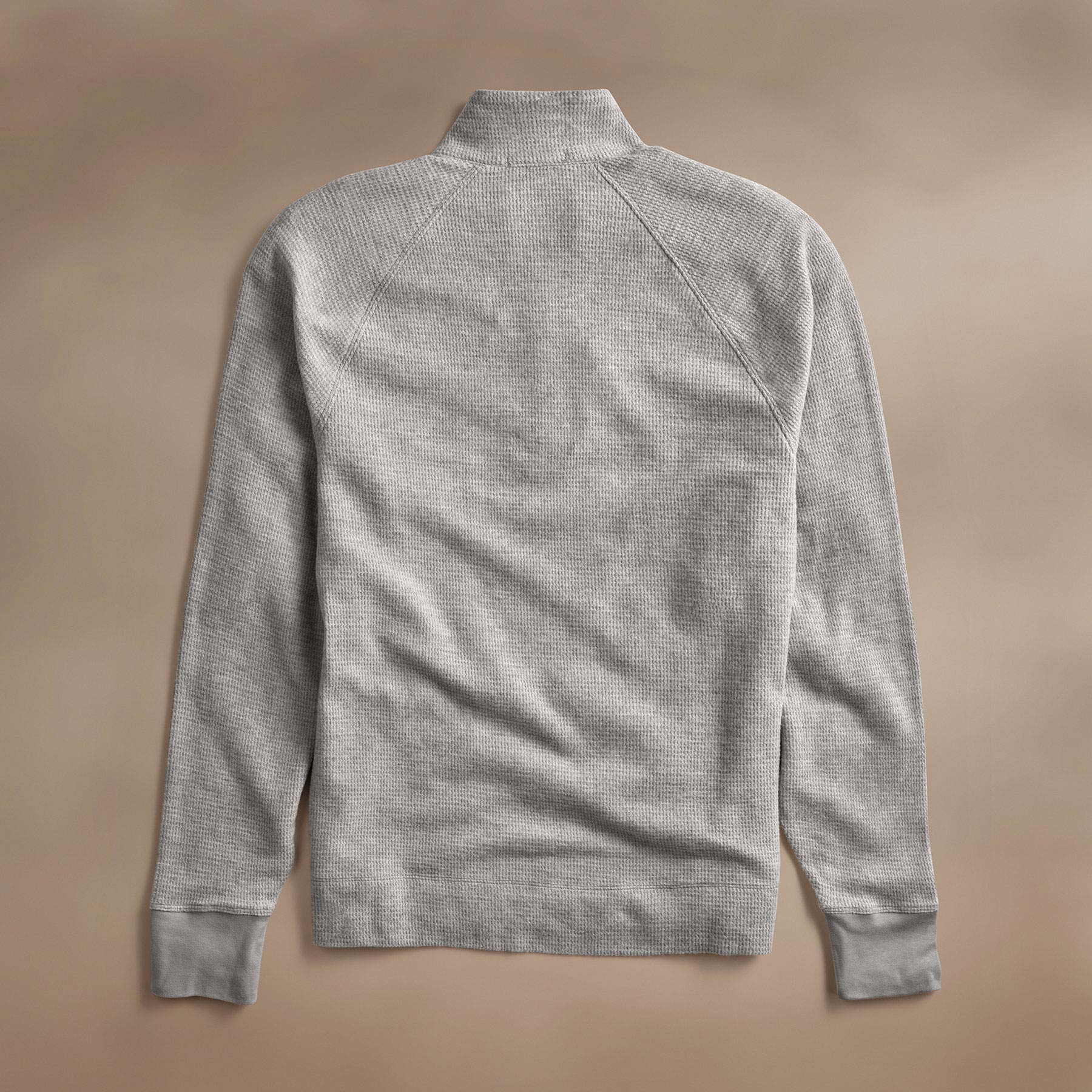 Brushed Thermal Half Zip Pullover - Soft Heather Grey Fleece for Men & Women | Perfect for Winter Hiking, Camping & Outdoor Activities