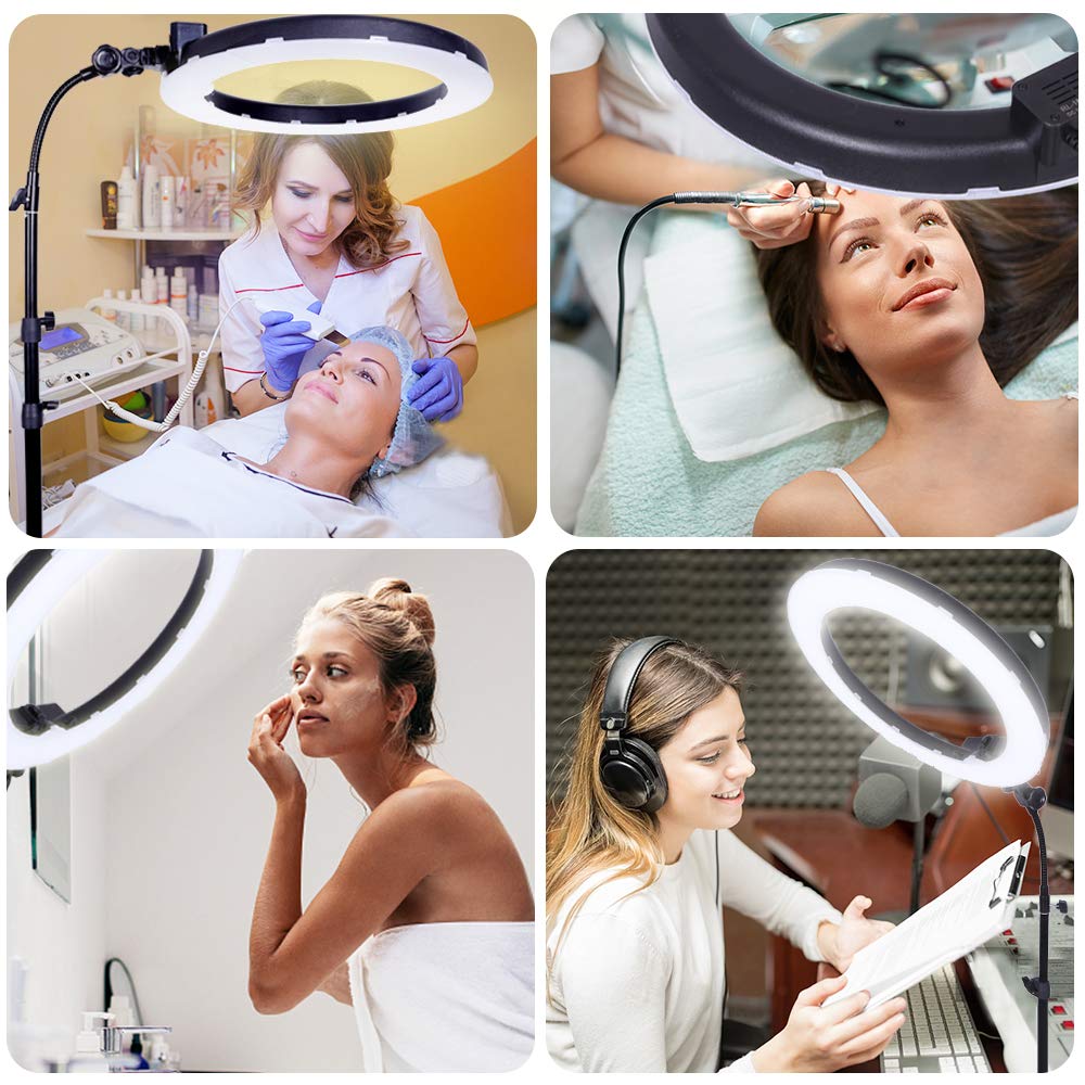 GSKAIWEN 65W LED Makeup Ring Light with Stand - 18