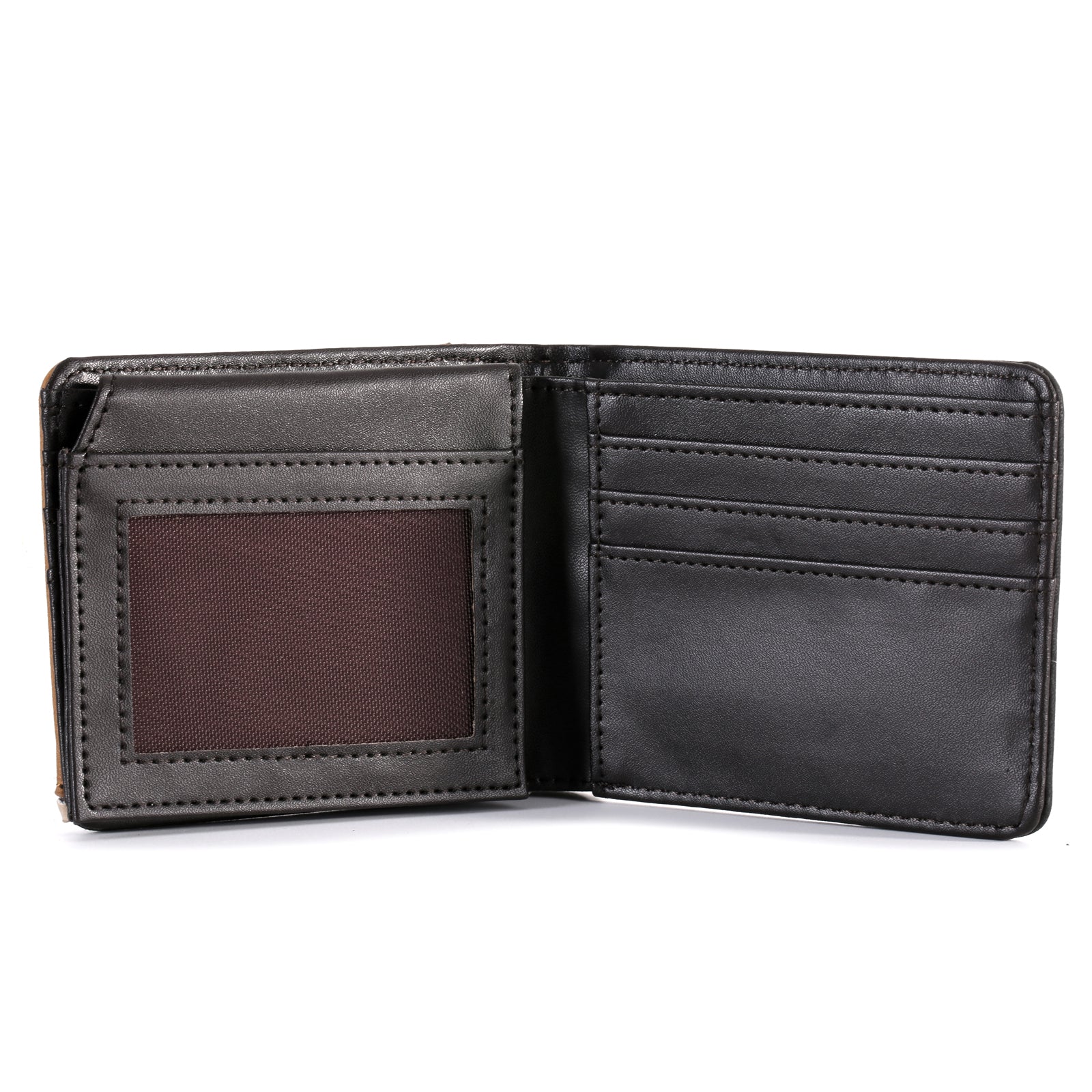 Montana West Color Block Concho Bifold Wallet for Men - Stylish Leather RFID Blocking Wallet with Money Clip (Perfect for Travel, Business & Everyday Use)