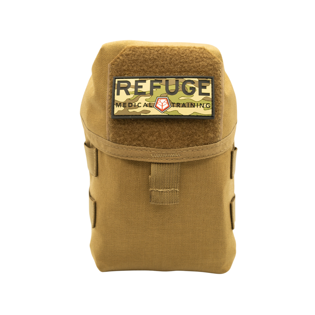 BearFAK 3.0 Tactical First Aid Kit - Premium IFAK Medical Emergency Kit for Survival, Hiking, Camping & Outdoor Adventures - Compact Individual First Aid Supplies for Trauma & Wound Care