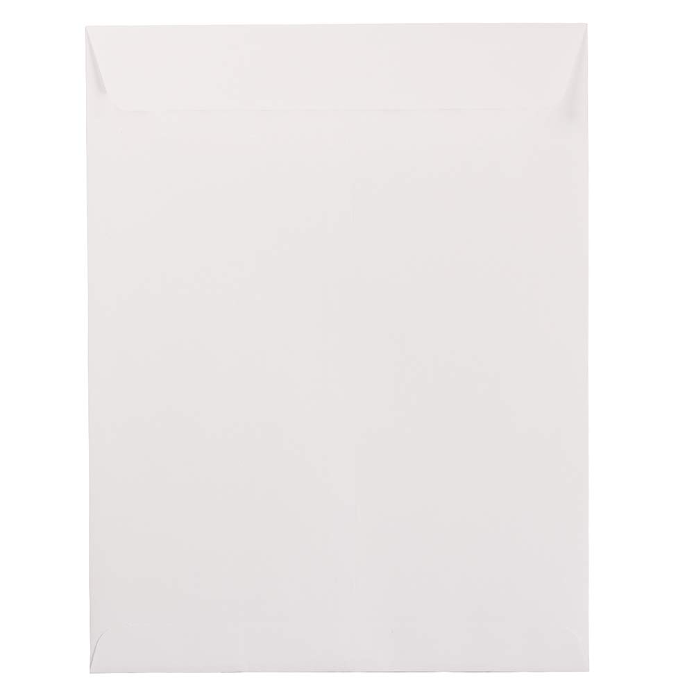 JAM PAPER 10 x 13 Open End Catalog Envelopes - White - 500 Pack - Perfect for Business Mailings, Invoices, and Direct Marketing Campaigns