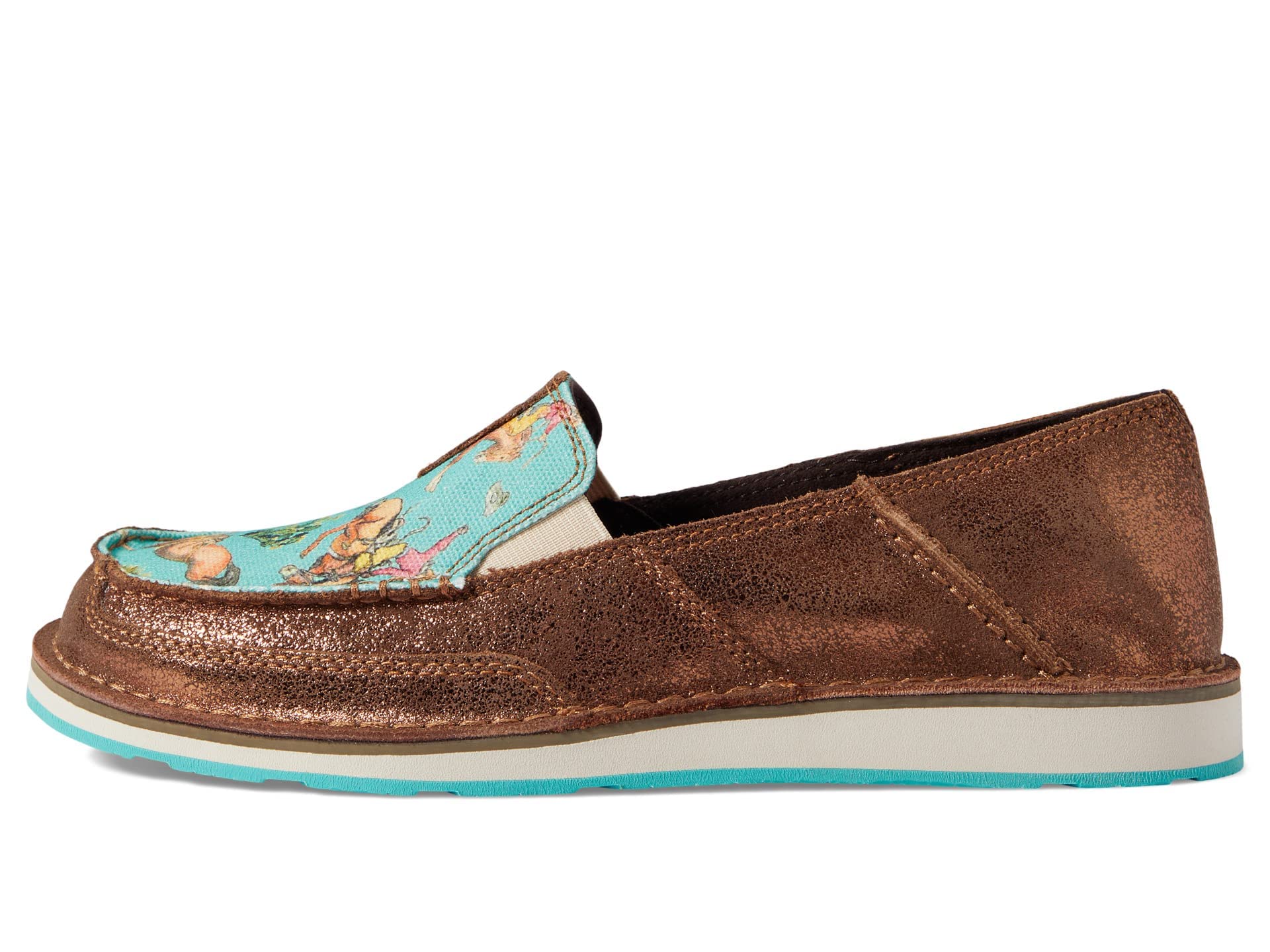 ARIAT Women's Cruiser Boat Shoe - Comfortable Slip-On Deck Shoes for Women | Perfect for Boating, Casual Wear & Outdoor Activities