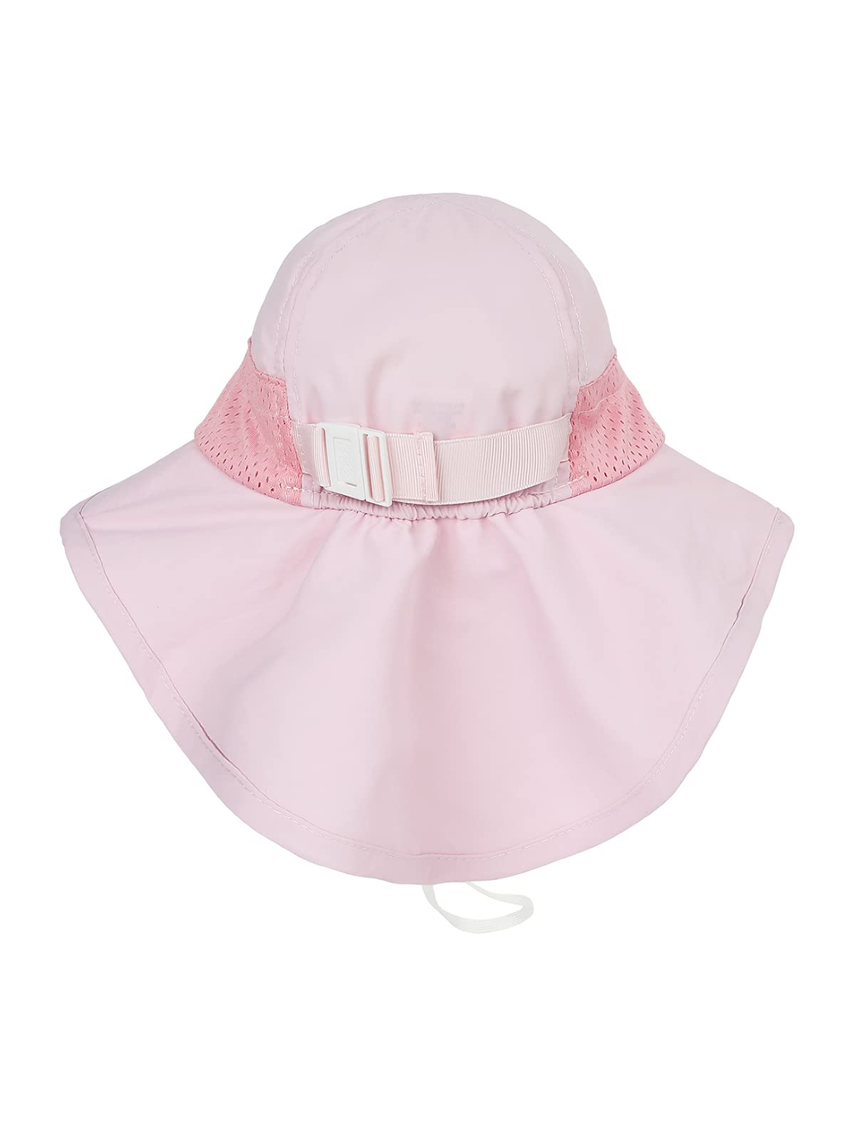UPF 50+ Baby Sun Hat for Toddlers - Wide Brim UV Protection Beach Hat with Neck Flap for Boys & Girls - Perfect for Outdoor Play, Swimming, Fishing and Summer Activities