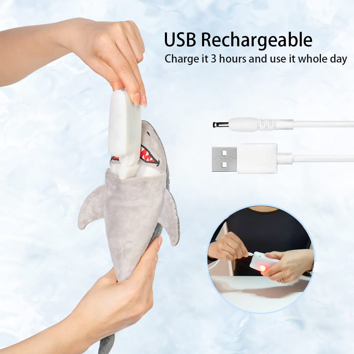 Interactive Flopping Fish Dog Toy - Squeaky Plush Puppy Toy for Small, Medium & Large Dogs - Touch Activated Catcher Game - Perfect for Indoor Play, Training & Boredom Relief