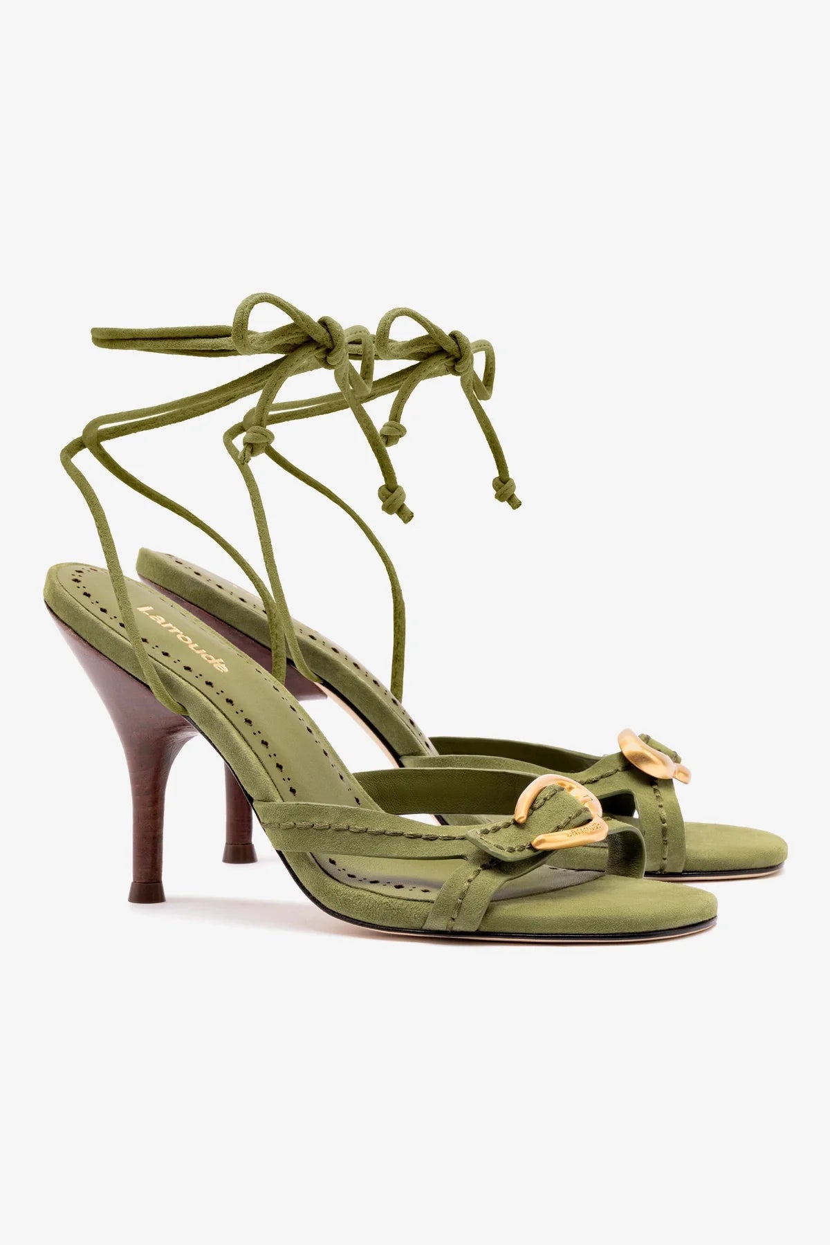 Verona Strappy Sandal Women's Summer Sandals - Comfortable Seaweed Suede Flat Sandals for Beach, Vacation & Casual Outfits