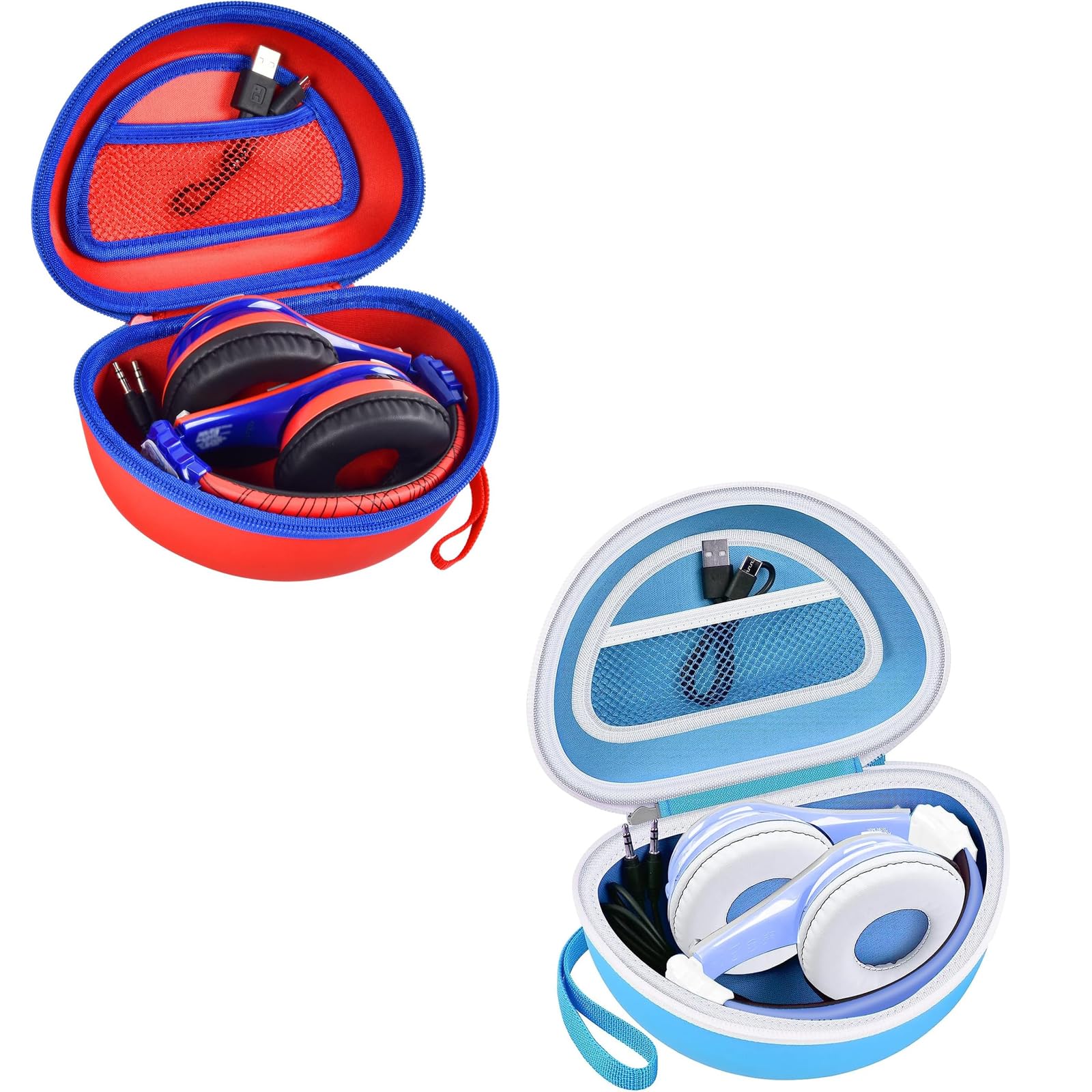 Premium Protective Case for Beats Studio Pro/Solo3/Studio3/Solo2 Wireless Headphones - Durable Storage Pouch with Headband Holder for Kids & Adults - Perfect for Travel, Gym, and School Use