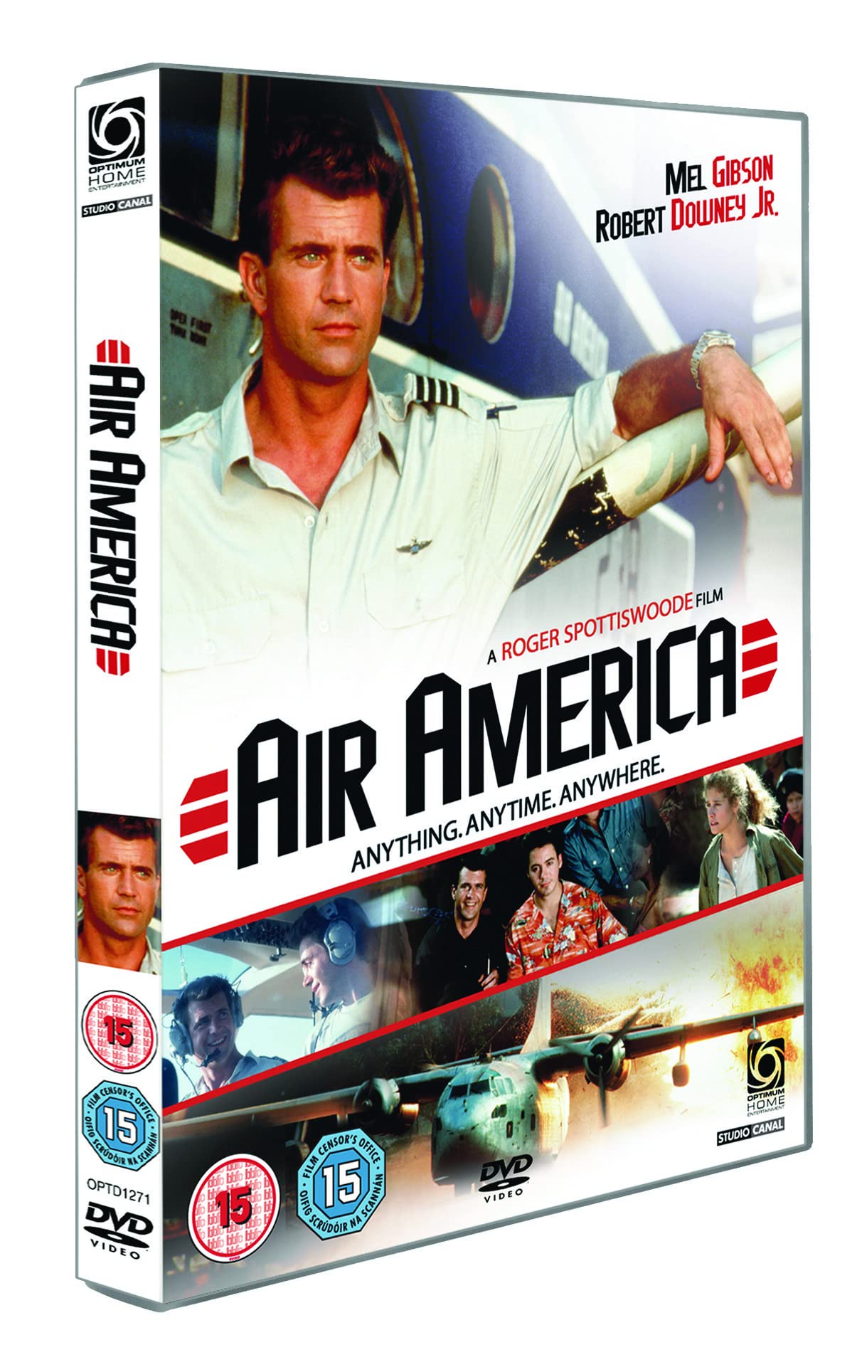 Air America [DVD] - Action Comedy Movie Starring Mel Gibson & Robert Downey Jr. - Perfect for Movie Nights & Aviation Enthusiasts
