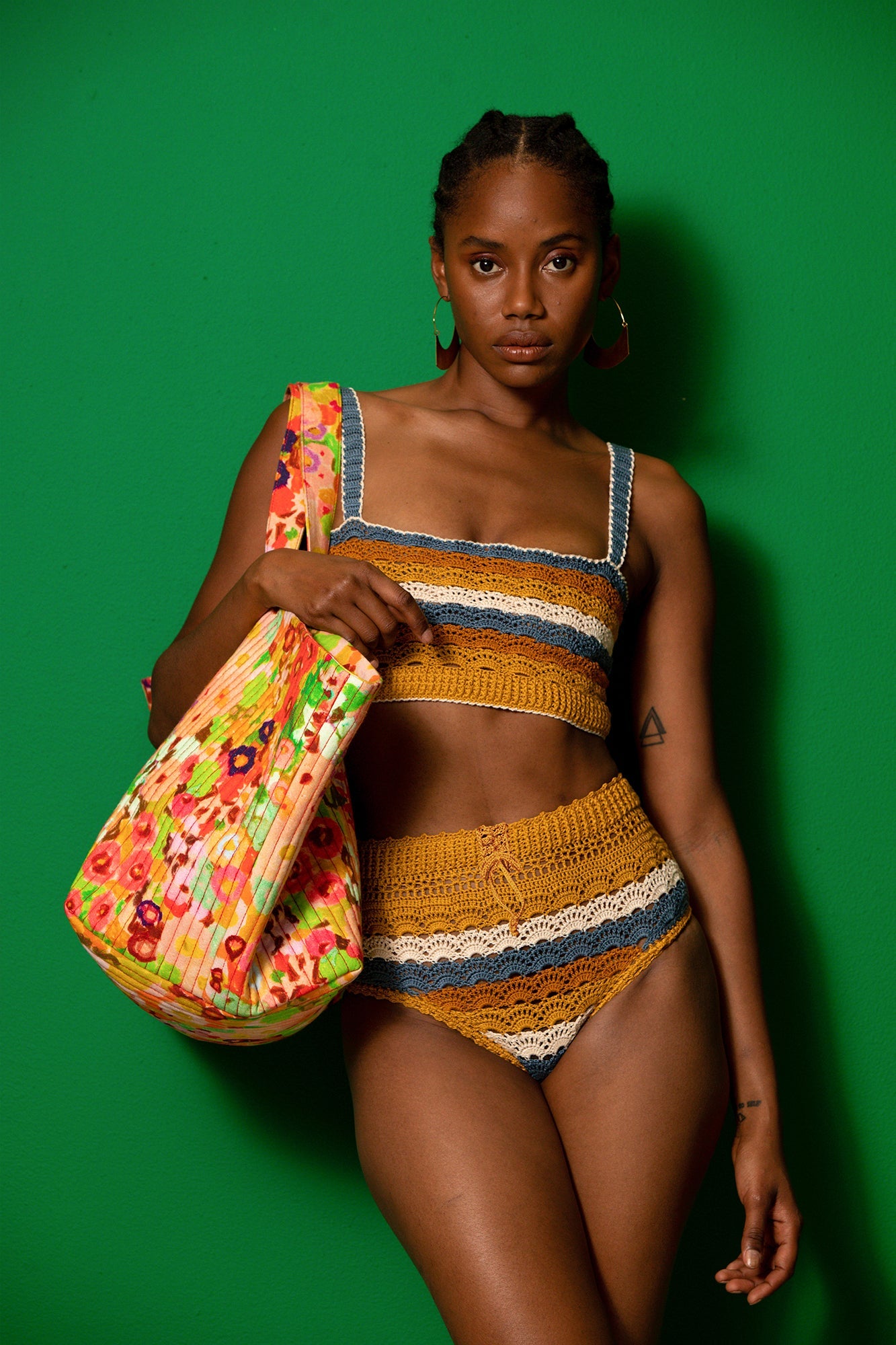 Crochet Bikini Bottom - Handmade Swimwear for Women, Comfortable & Stylish Beachwear - Perfect for Summer Vacations, Pool Parties & Tropical Getaways