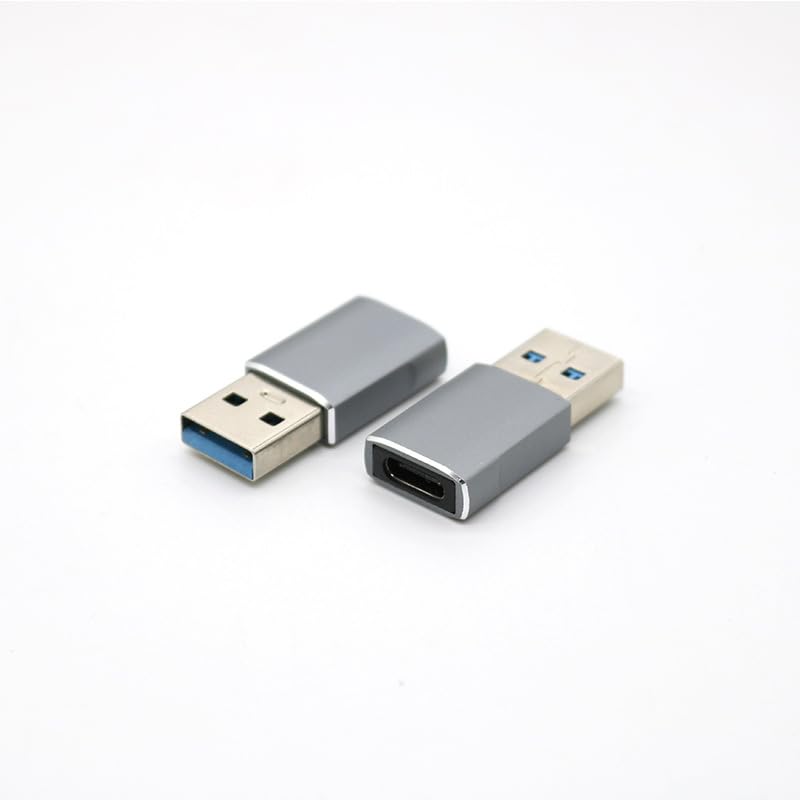 LYLIFON USB C to USB Adapter (4-Pack) - USB C Female to USB Male Converter, USB 3.0 Type C to USB OTG Adapter - Fast Charging Compatible with iPhone 15, Samsung Galaxy, iPad, MacBook, Smartwatch & More - Perfect for Travel, Office & Home Use