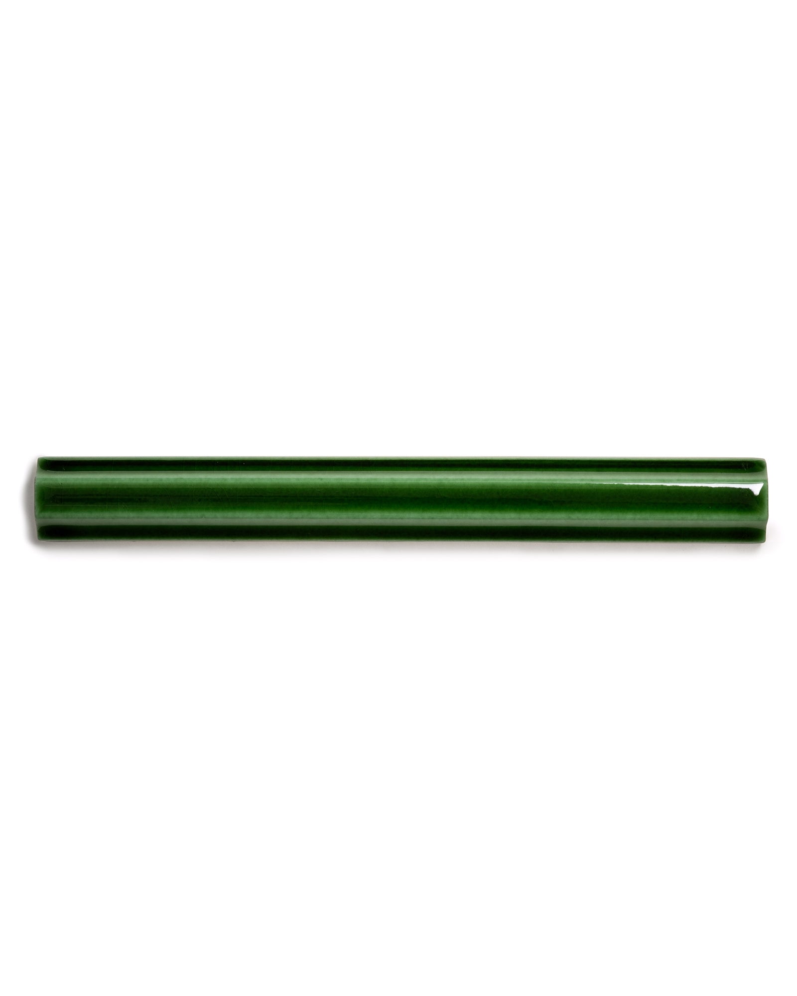Kakel Victoria Symmetrical Decor Strip 1.7 x 15 cm Bottle Green - Perfect for Kitchen Backsplash & Bathroom Tile Accents