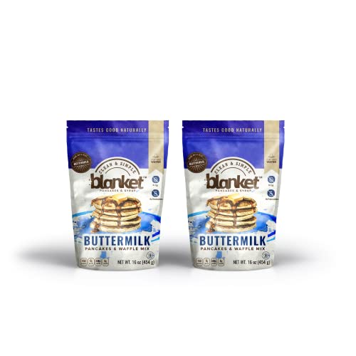 Premium Buttermilk Pancake & Waffle Mix Bundle - Fluffy Pancakes & Golden Waffles - Easy Breakfast Solution for Family, Brunch & Holiday Gatherings
