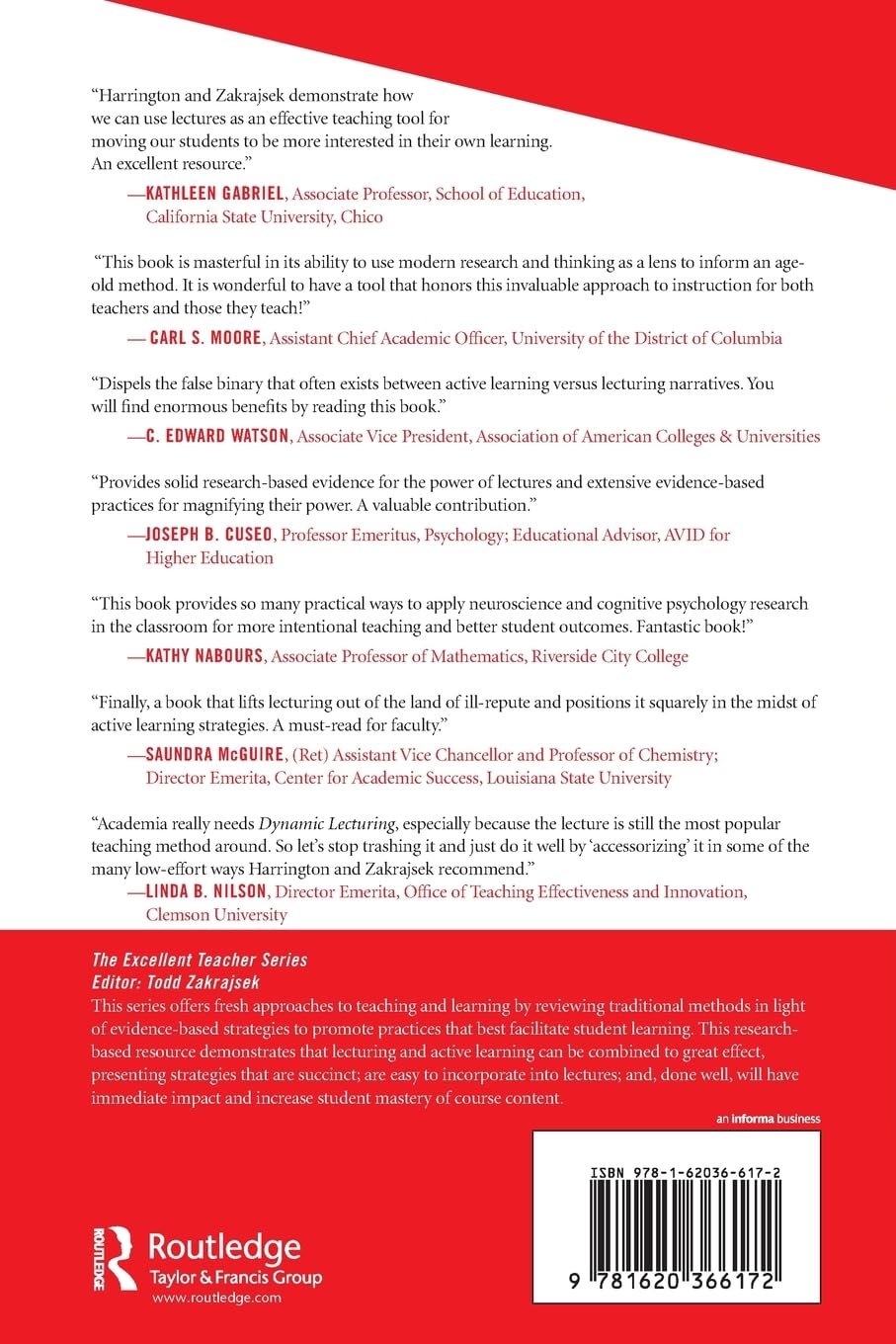 Dynamic Lecturing Guide - Excellent Teacher Series for Classroom Success