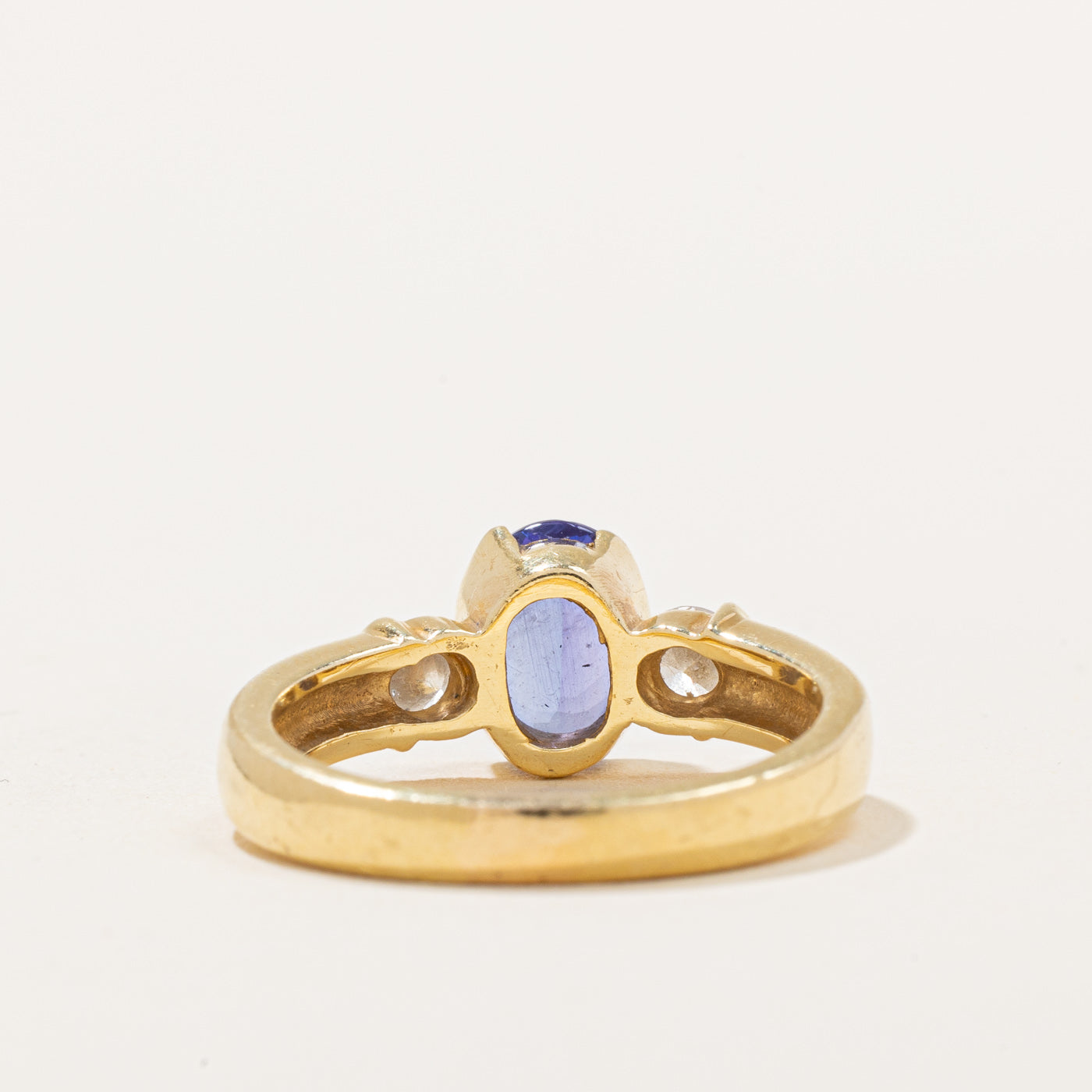 Exquisite 0.80ct Tanzanite & 0.34ct Diamond Ring - Size 7 | Elegant Blue Gemstone Engagement Ring for Women | Perfect for Anniversaries, Proposals & Special Occasions