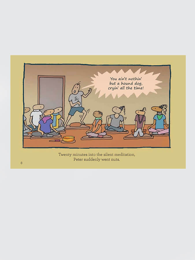 The Lighter Side of Yoga Book by Mike Nevitt - Yoga Humor & Inspiration for Daily Practice, Meditation & Stress Relief