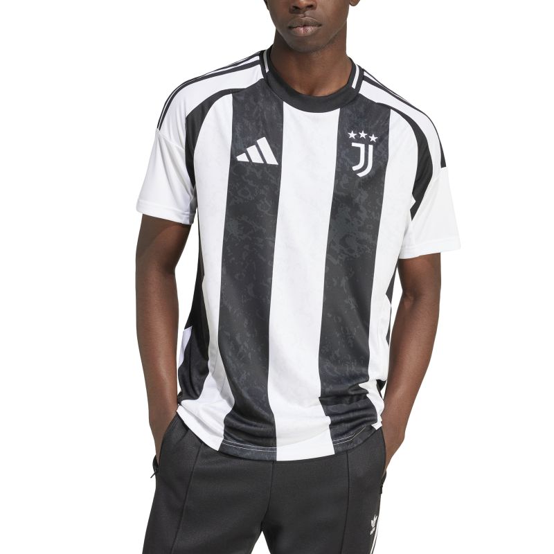 Adidas Juventus 24/25 Home Jersey for Men - Authentic Football Soccer Shirt - Perfect for Match Day, Training & Fan Support