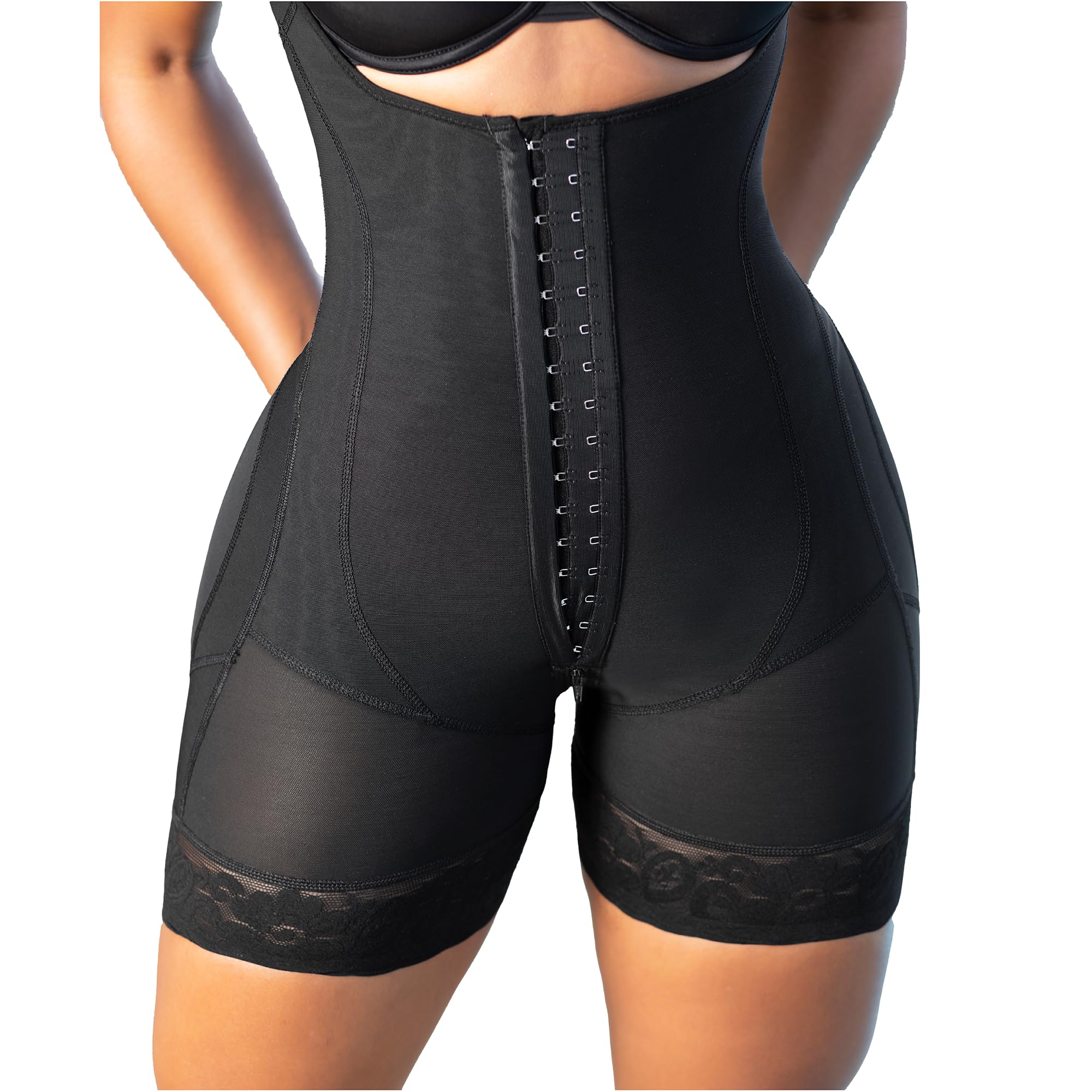 Stage 3 Colombian BBL Faja - Post Surgical Compression Garment for Tummy Tuck, Lipo360 & BBL Recovery | Hourglass Shapewear for Women | Perfect for Post-Op Healing & Body Contouring