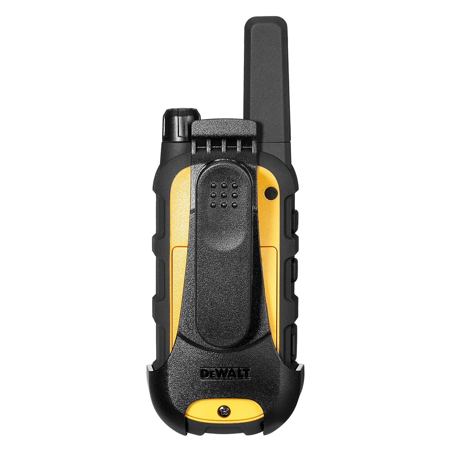 DEWALT DXFRS300 Heavy Duty Walkie Talkies 1 Watt with Headsets - Waterproof, Shock Resistant, Long Range Two-Way Radio Rechargeable VOX (4 Pack) for Construction, Warehouse, Outdoor Adventures & Emergency Communication