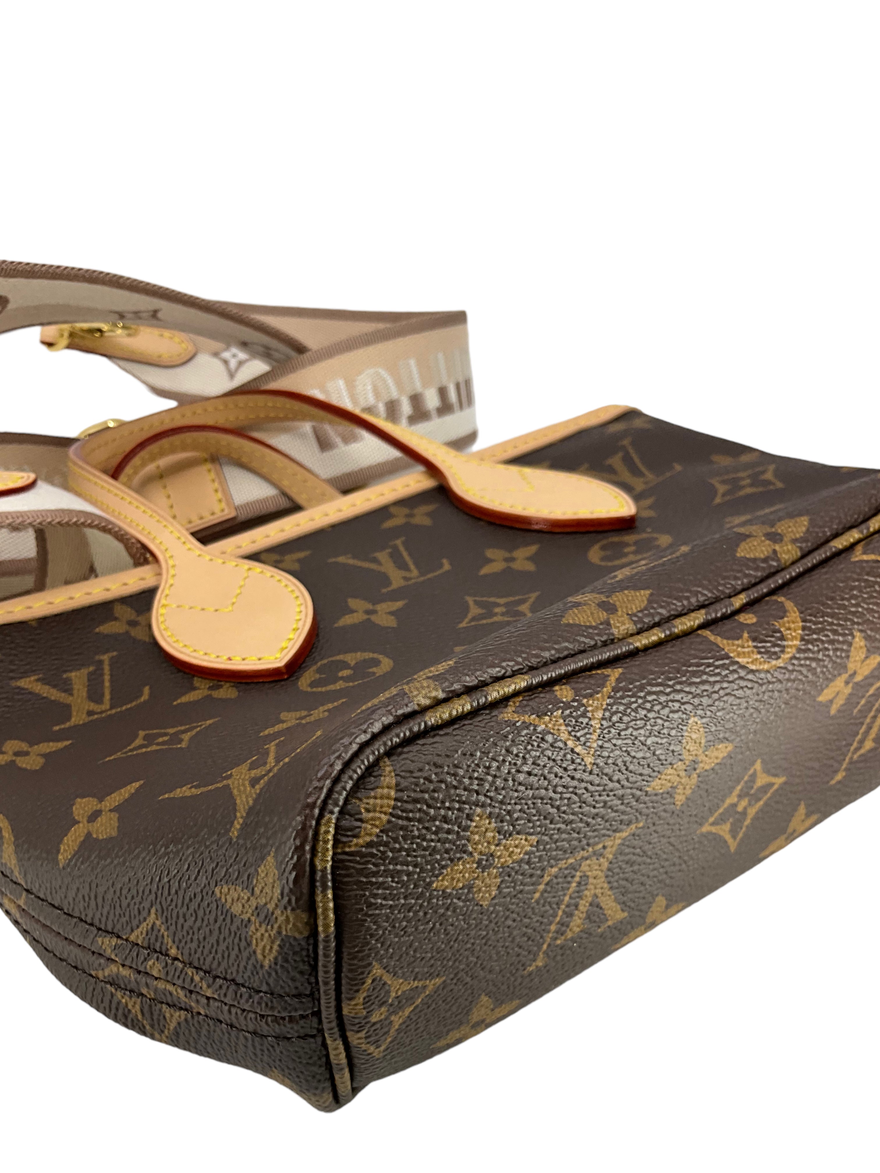 Authentic LOUIS VUITTON Monogram Neverfull BB Handbag - New Luxury Tote Bag for Women | Perfect for Work, Travel & Everyday Use