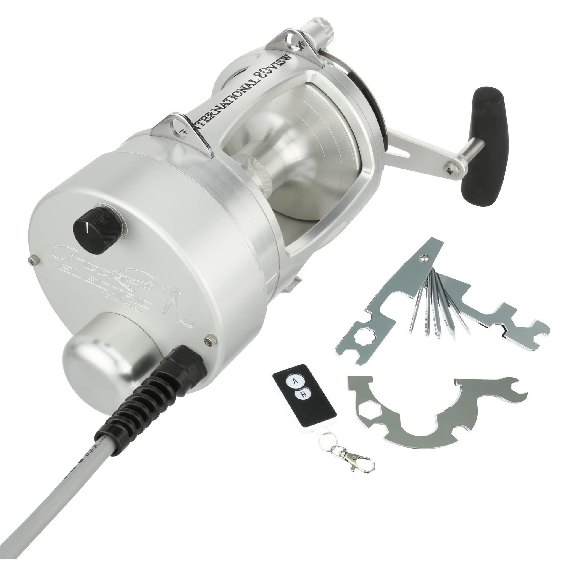 International® VI Electric Fishing Reel - High Performance Saltwater & Freshwater Fishing Gear for Anglers - Perfect for Deep Sea, Lake, and River Fishing Adventures