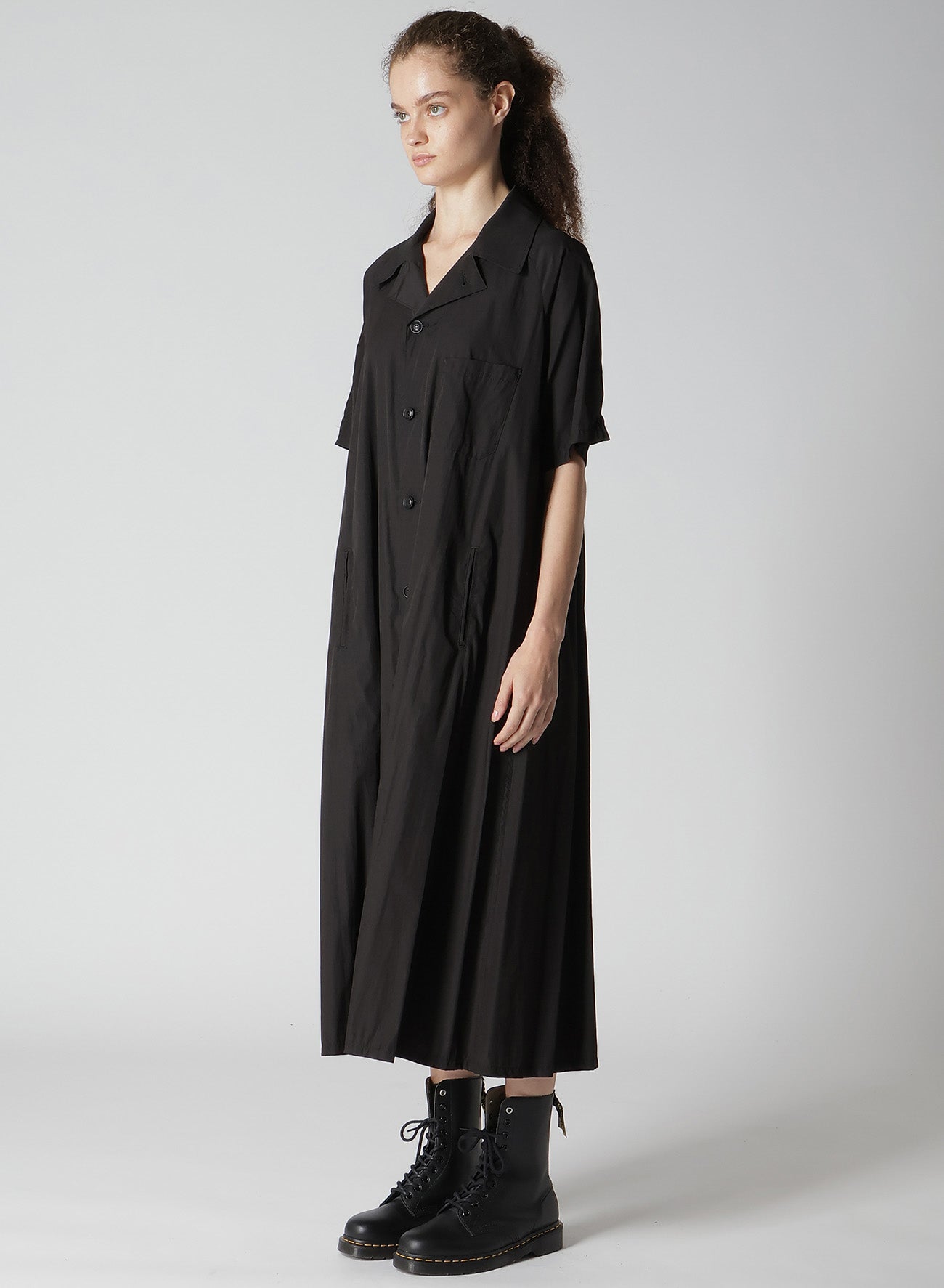 Stylish C/Ta/Pe Twill Shirt Dress for Women - Comfortable & Versatile Casual Wear - Perfect for Office, Outings & Everyday Fashion