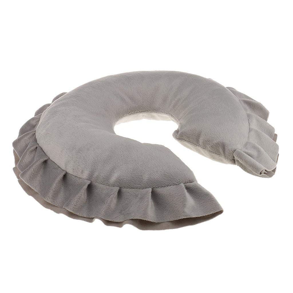 (1 pc) U-Shaped Soft Spa Salon Massage Table Bed Face Cradle Pillow - Ergonomic Neck & Head Support Cushion for Massage Therapy, Travel & Flight Comfort - Perfect for Salons, Spas & Home Relaxation