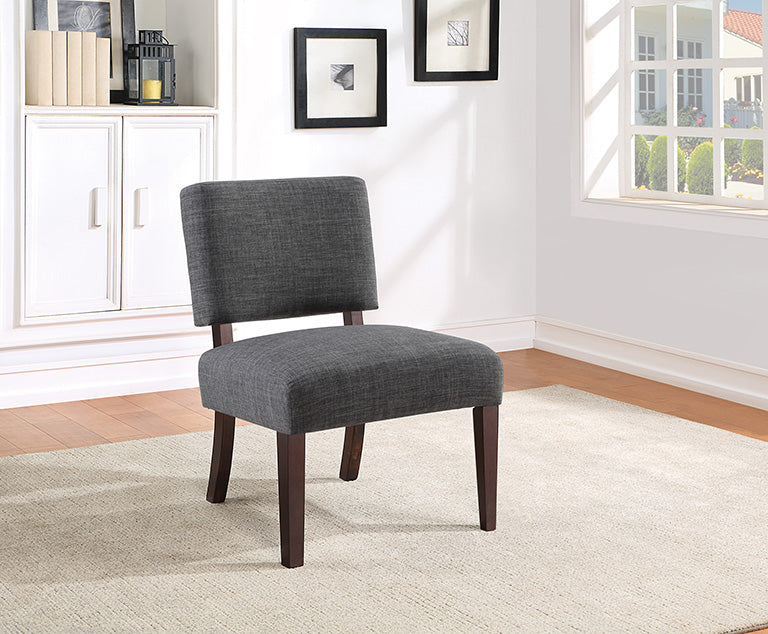 Office Star Ave Six Jasmine Accent Chair in Maze Pattern - Stylish Modern Lounge Chair for Living Room, Bedroom, or Office Decor