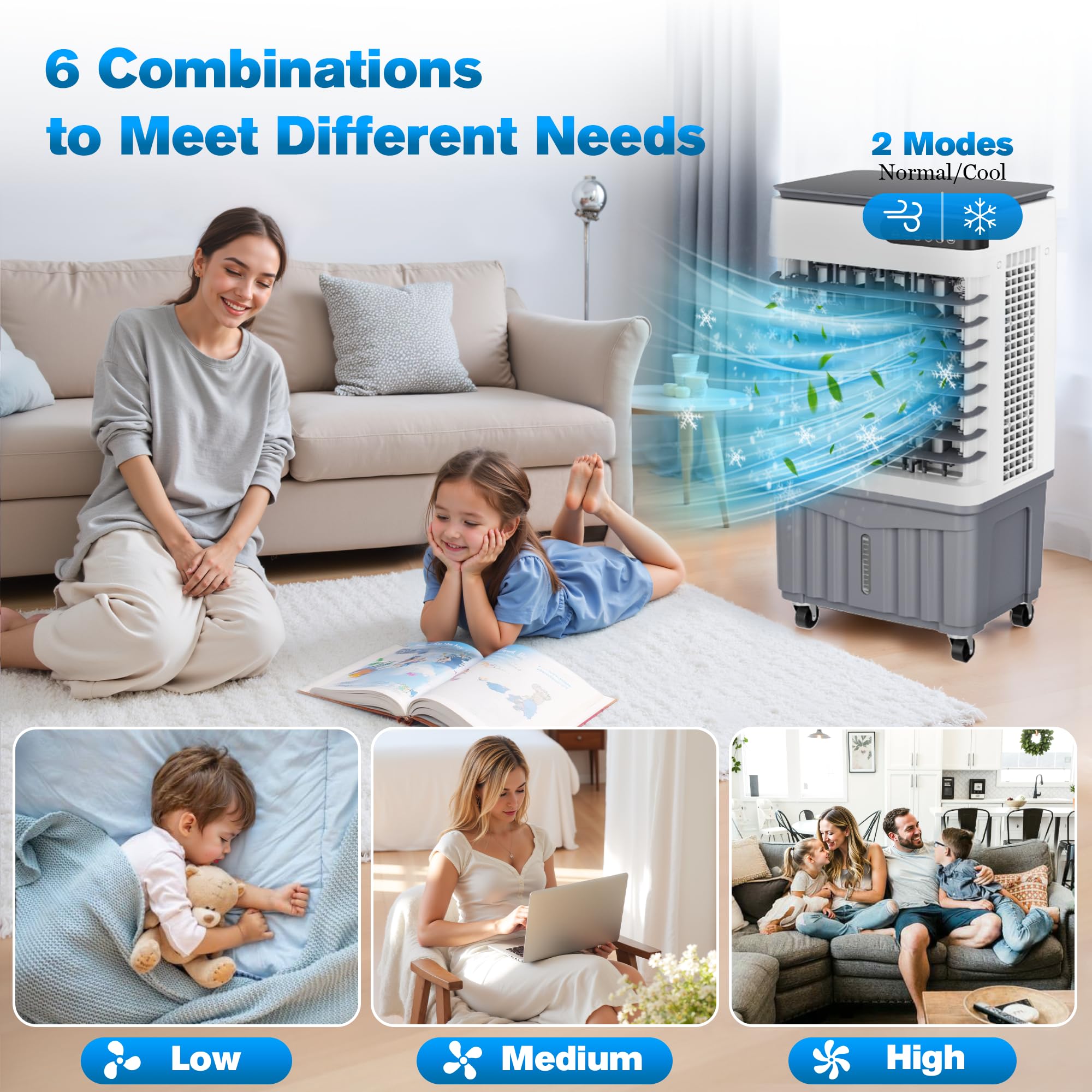 Portable Evaporative Air Cooler - 35