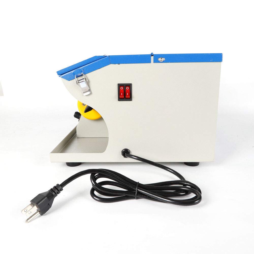KPfaster 200W Jewelry Polishing Buffing Machine with Dust Collector - Compact Table Top Polisher for Jewelry Making, Metal Finishing & DIY Crafts - Perfect for Home Workshops & Professional Jewelers