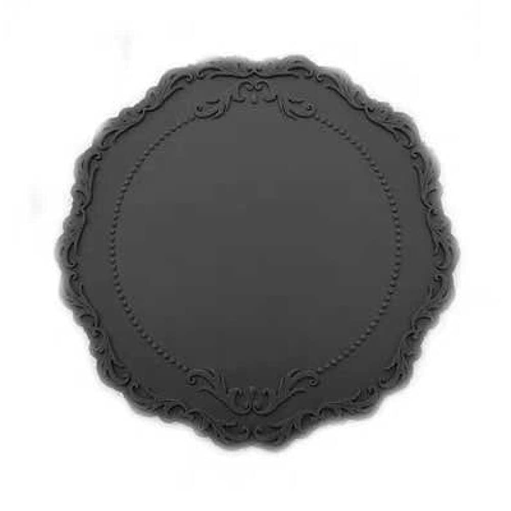 HOLPPO 23cm Silicone Heat Insulation Coasters - Non-Slip Cup Mats for Hot Drinks, Stylish Desk Decor for Living Room, Dining Table & Kitchen Accessories - Perfect for Coffee, Tea & Home Decor