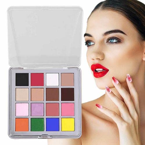 16 Colors Dip Powder Nail Kit with Glitter - Professional Dipping Powder Nail Set for Acrylic Nails | Perfect for Beginners & Home Manicure | Great for Nail Art, Parties, Weddings & Everyday Beauty