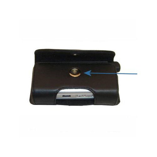 iRiver H340 Horizontal Black Leather Carrying Case with Belt Loop & Clip - Durable Protective Cover for MP3 Player - Perfect for Travel, Work & Outdoor Activities