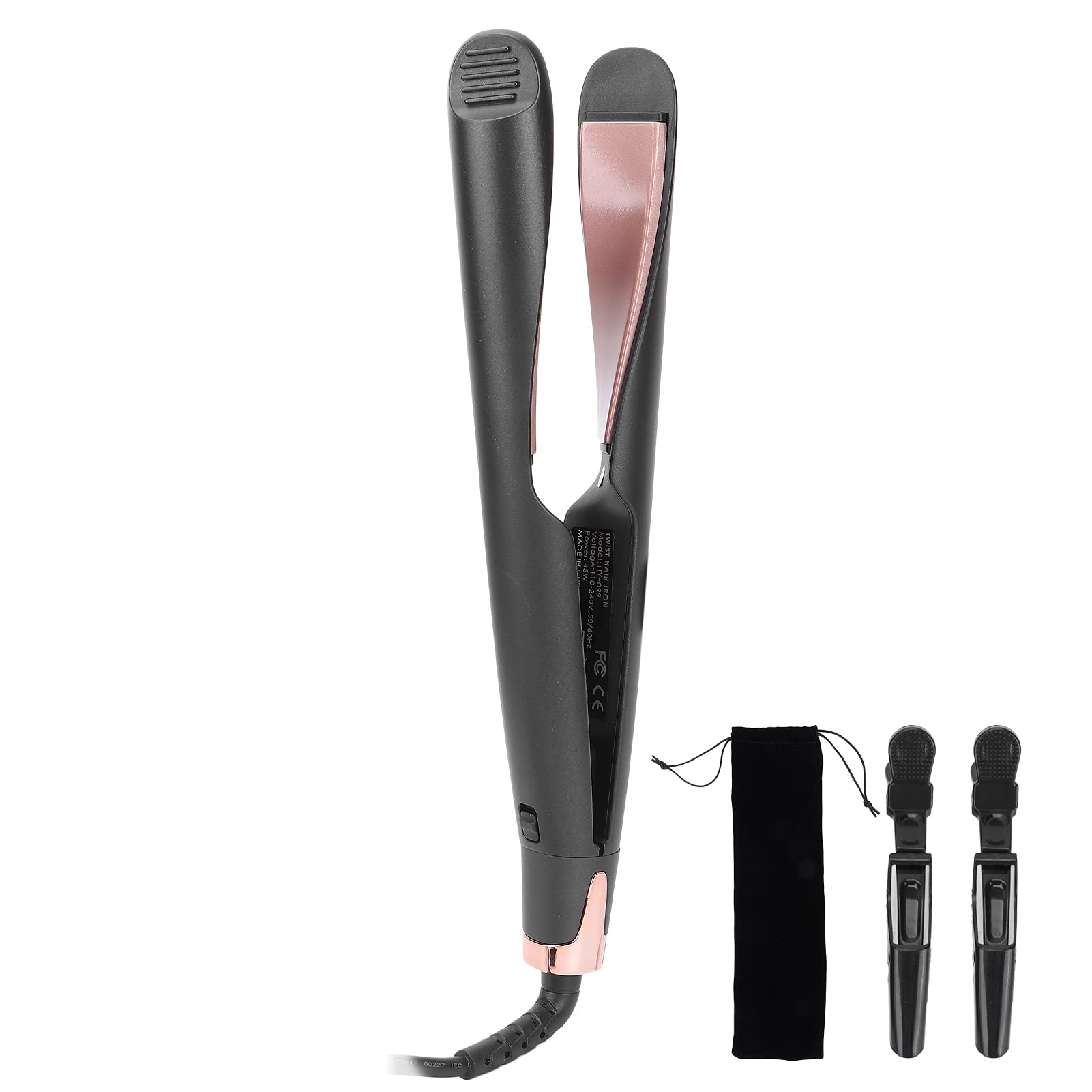 Professional Dual-Purpose Hair Straightener & Curler - Fast Heating, Constant Temperature Styling Iron for Salon & Home Use - Perfect for Smoothing, Curling & Styling Hair Daily