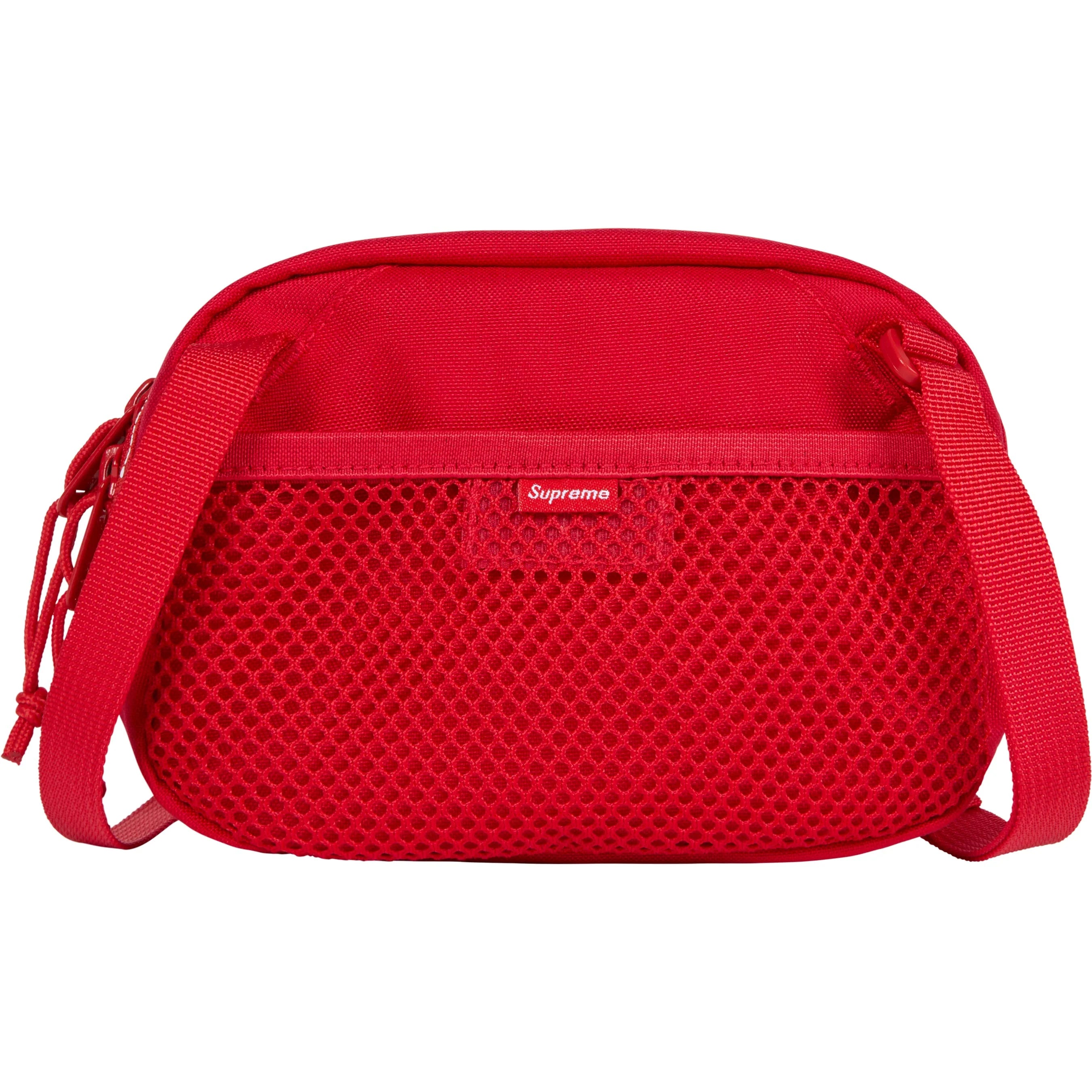 Supreme FW24 Mini Side Bag Red - Stylish Crossbody Bag for Men & Women - Perfect for Travel, Gym, and Everyday Use