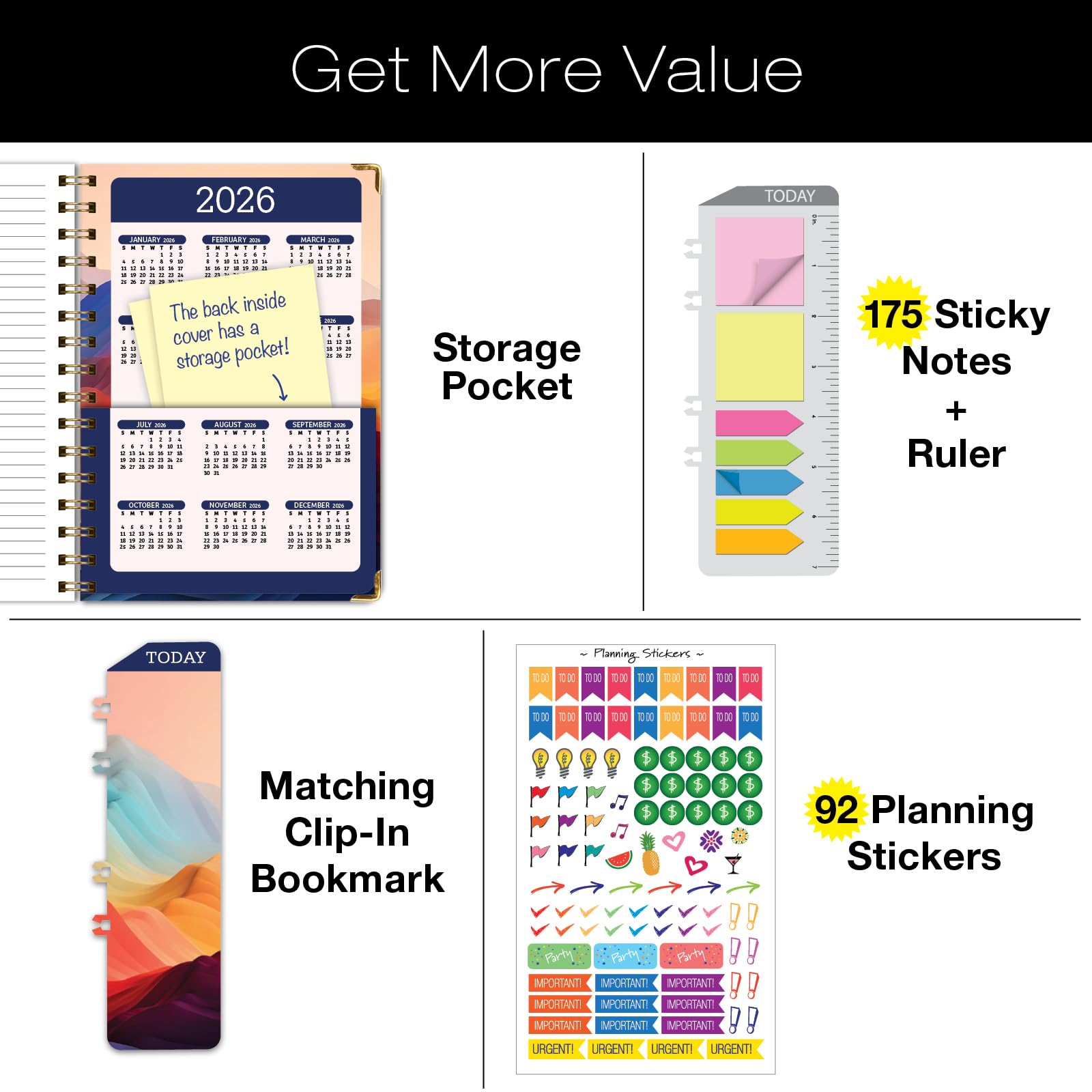 2025 Hardcover Planner 5.5