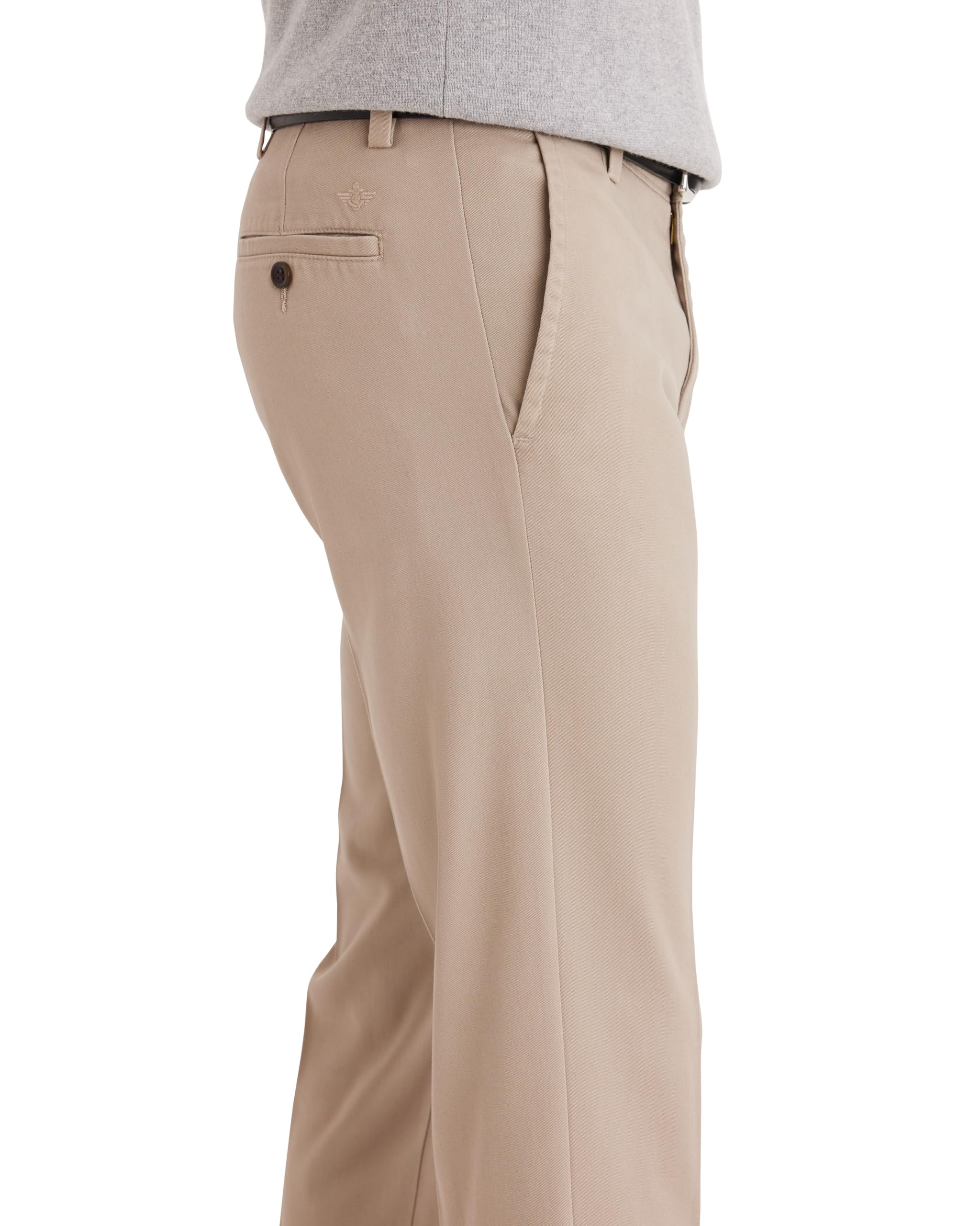Dockers Men's Slim Fit Easy Khaki Pants - Comfortable Stretch Dress Pants for Office, Business Casual & Travel | Wrinkle-Resistant Work Pants for Professionals