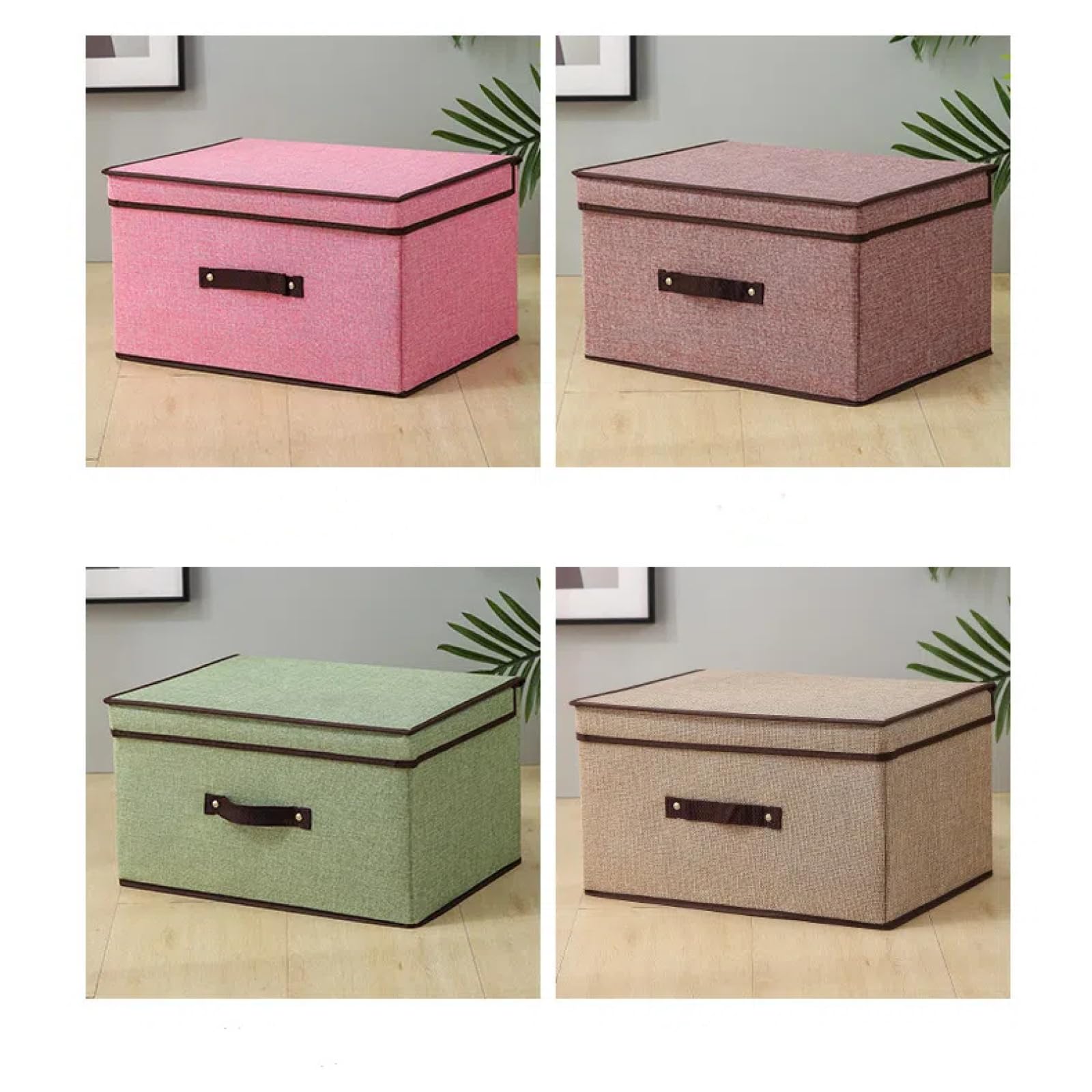 Fabric Storage Box for Clothes & Underwear - Dorm Organizer