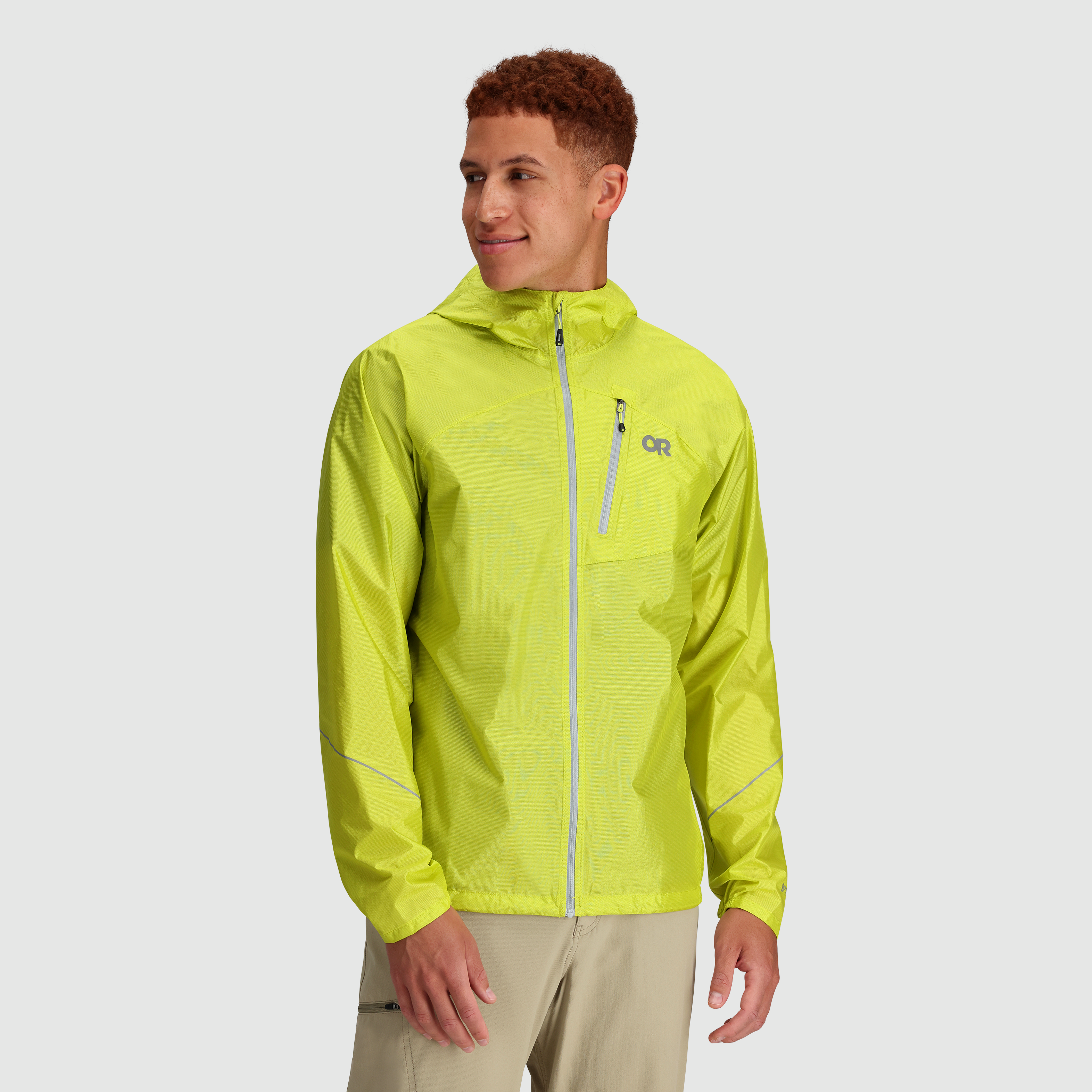 Men's Helium Rain Jacket - Lightweight Waterproof Windbreaker for Hiking & Outdoor Activities | Final Sale