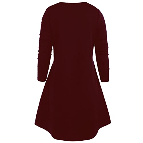 Sexy Plus Size Women's Casual Dresses - Elegant Long Sleeve Bandage Dress with Cross Back Detail & Slim Fit Design | Perfect for Date Night, Cocktail Parties & Special Occasions