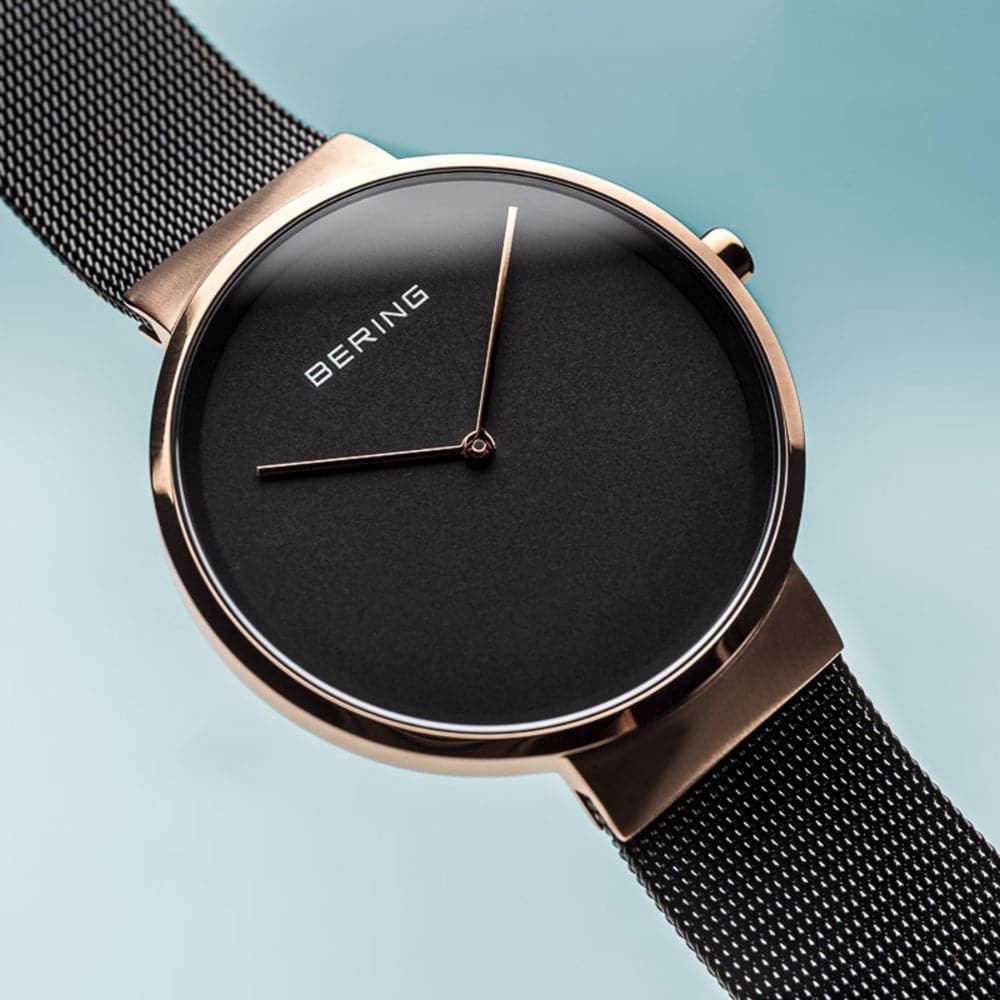 BERING 14539-166 Women's Watch - Elegant Stainless Steel & Crystal Design - Perfect for Office, Party & Everyday Wear