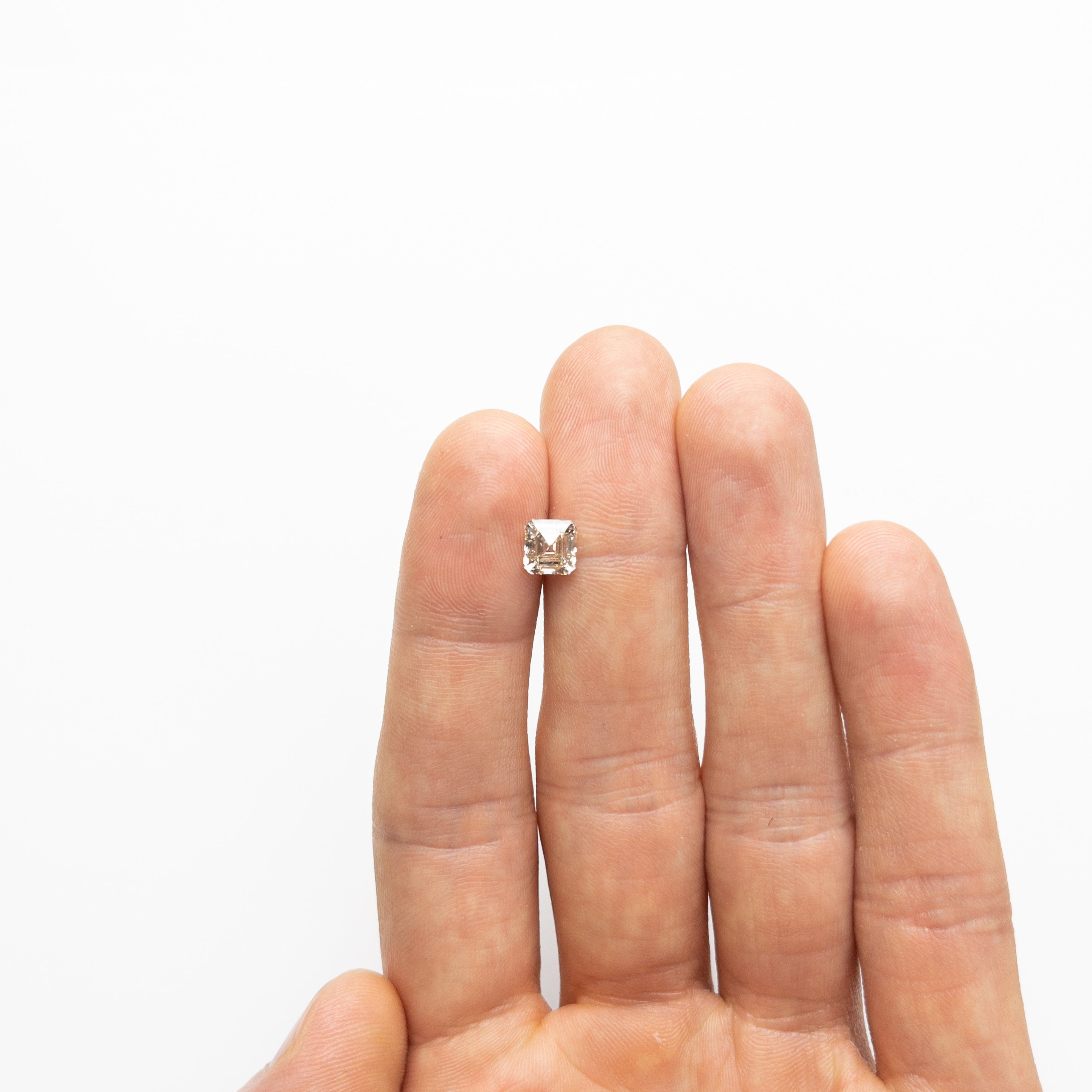 1.52ct 6.28x5.99x4.24mm I1+ Cut Corner Square Step Cut Loose Diamond for Engagement Rings & Jewelry Making - 19163 32