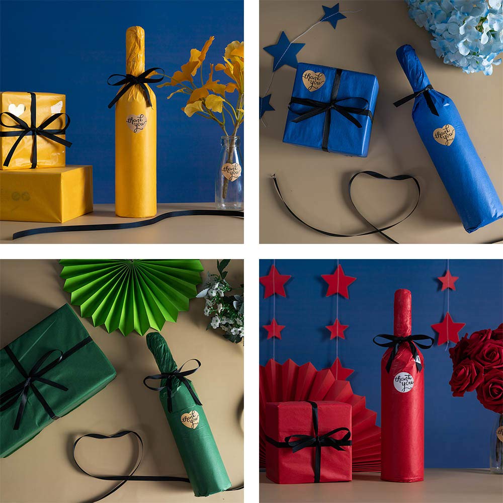 Premium Dark Green Tissue Paper - 50 Sheets for Gift Wrapping, DIY Crafts, Party Decorations | Eco-Friendly Packing Material for Bags, Boxes & Bouquets | Perfect for Birthdays, Weddings & Holiday Presents